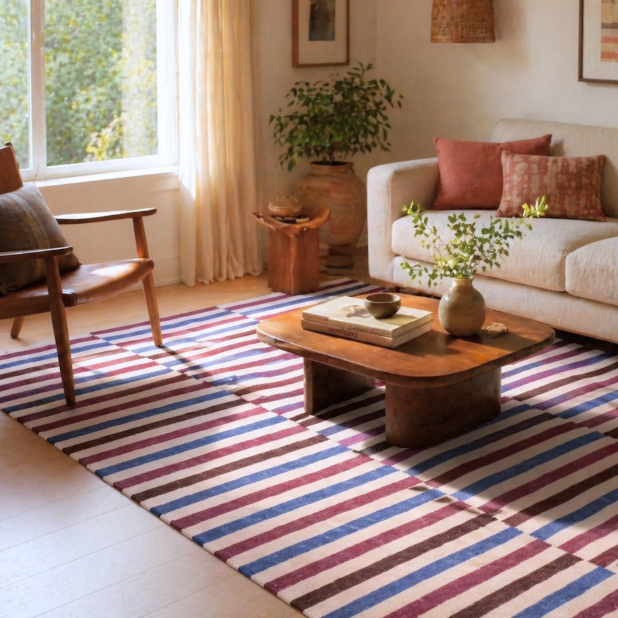 Saanjh Handwoven Wool Rug