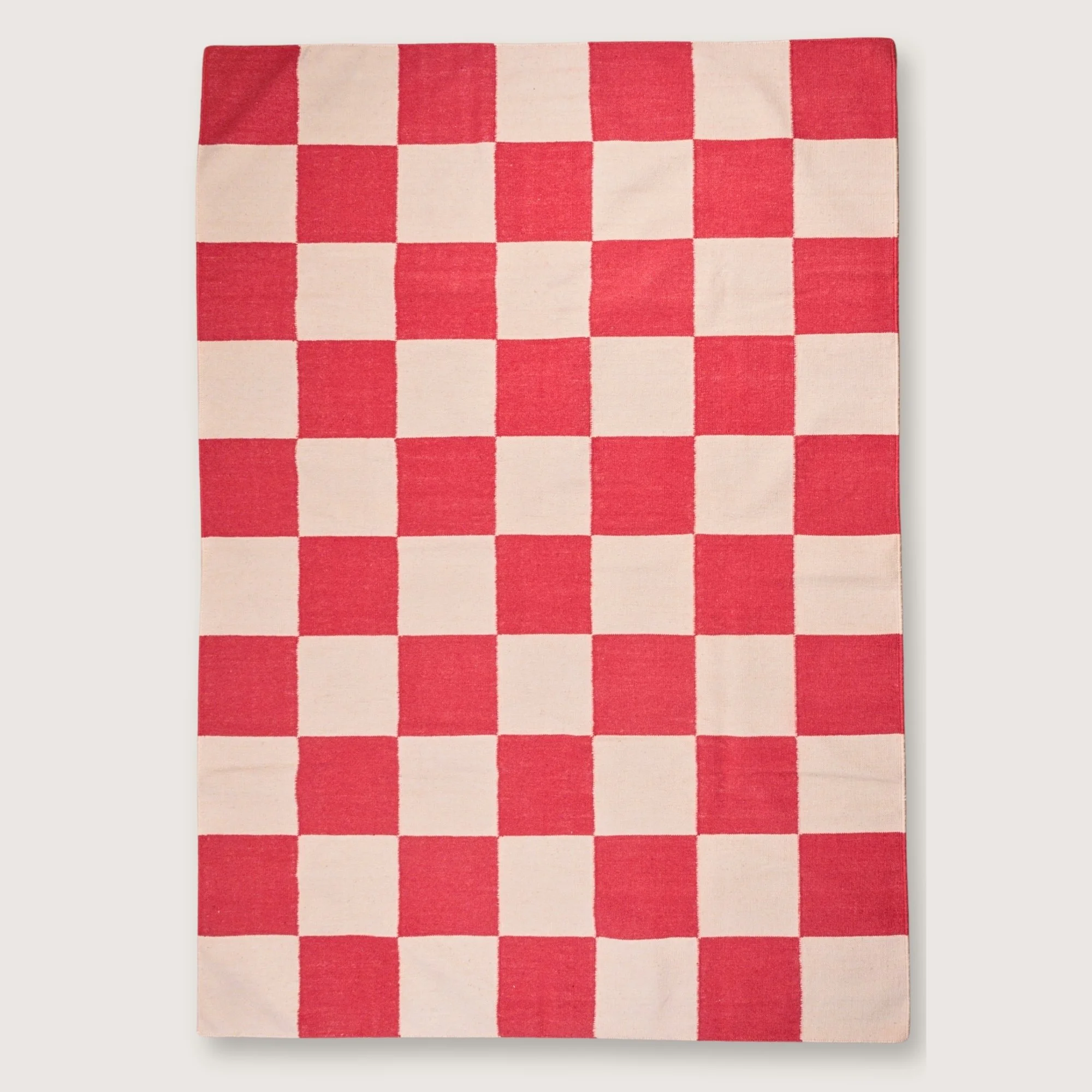 Khana Laal Handwoven Wool Rug