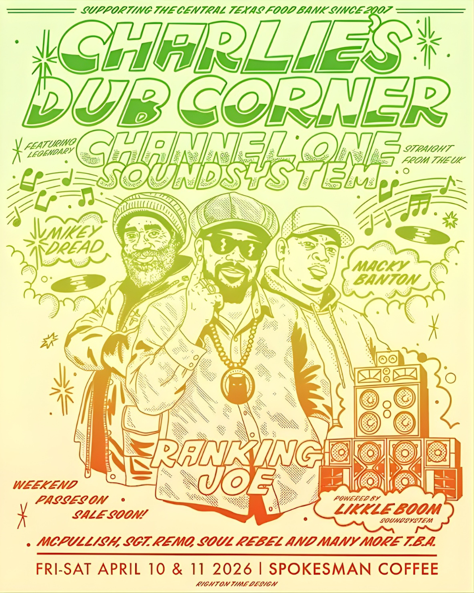 Charlie's Dub Corner Benefiting The Central Texas Food Bank