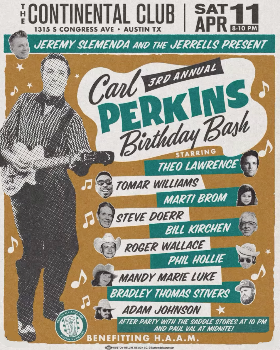 Carl Perkins Birthday Bash Benefiting HAAM
