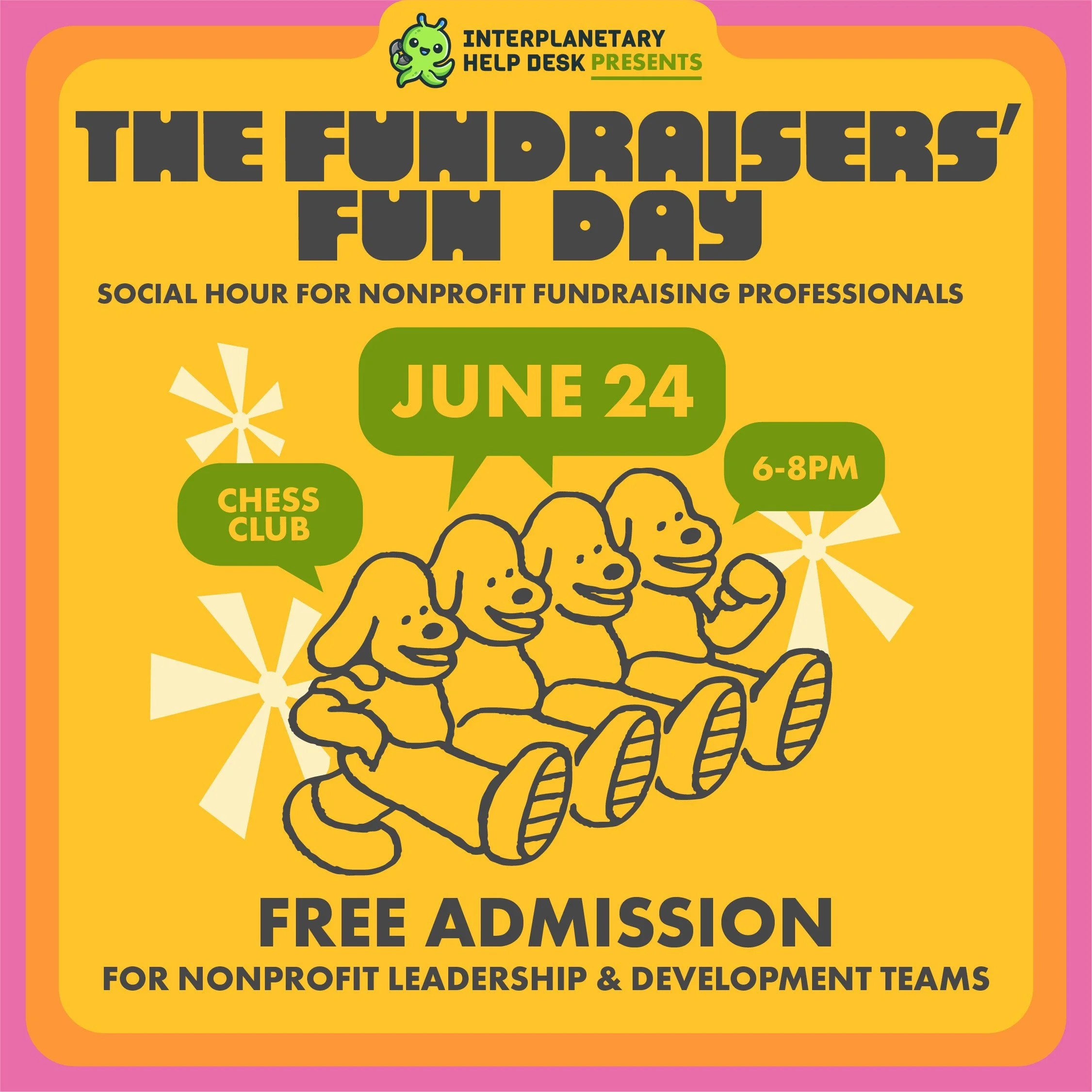 Fundraisers' Fun Day: Social Hour for Nonprofit Fundraisers