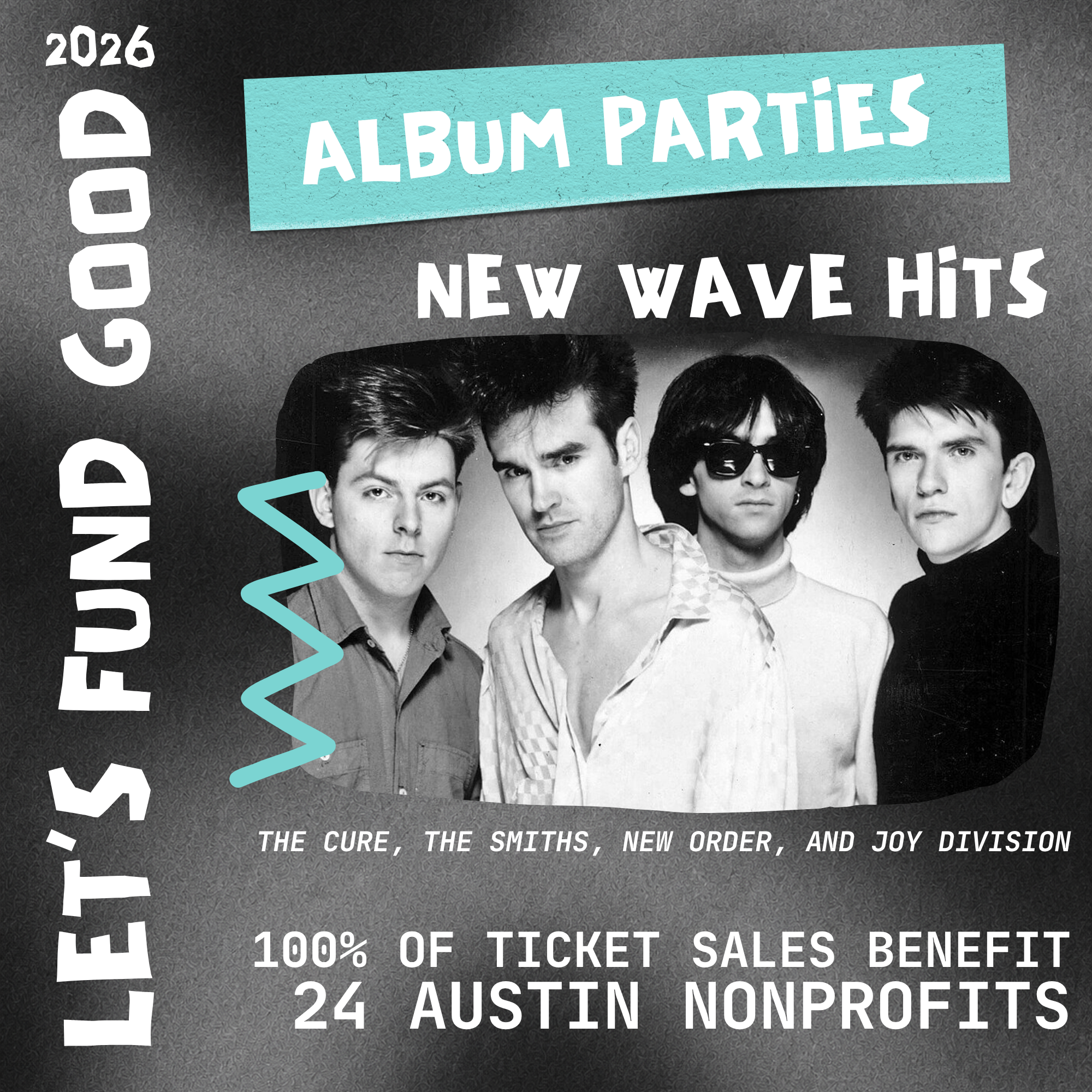 Let’s Fund Good: New Wave Hits Album Party