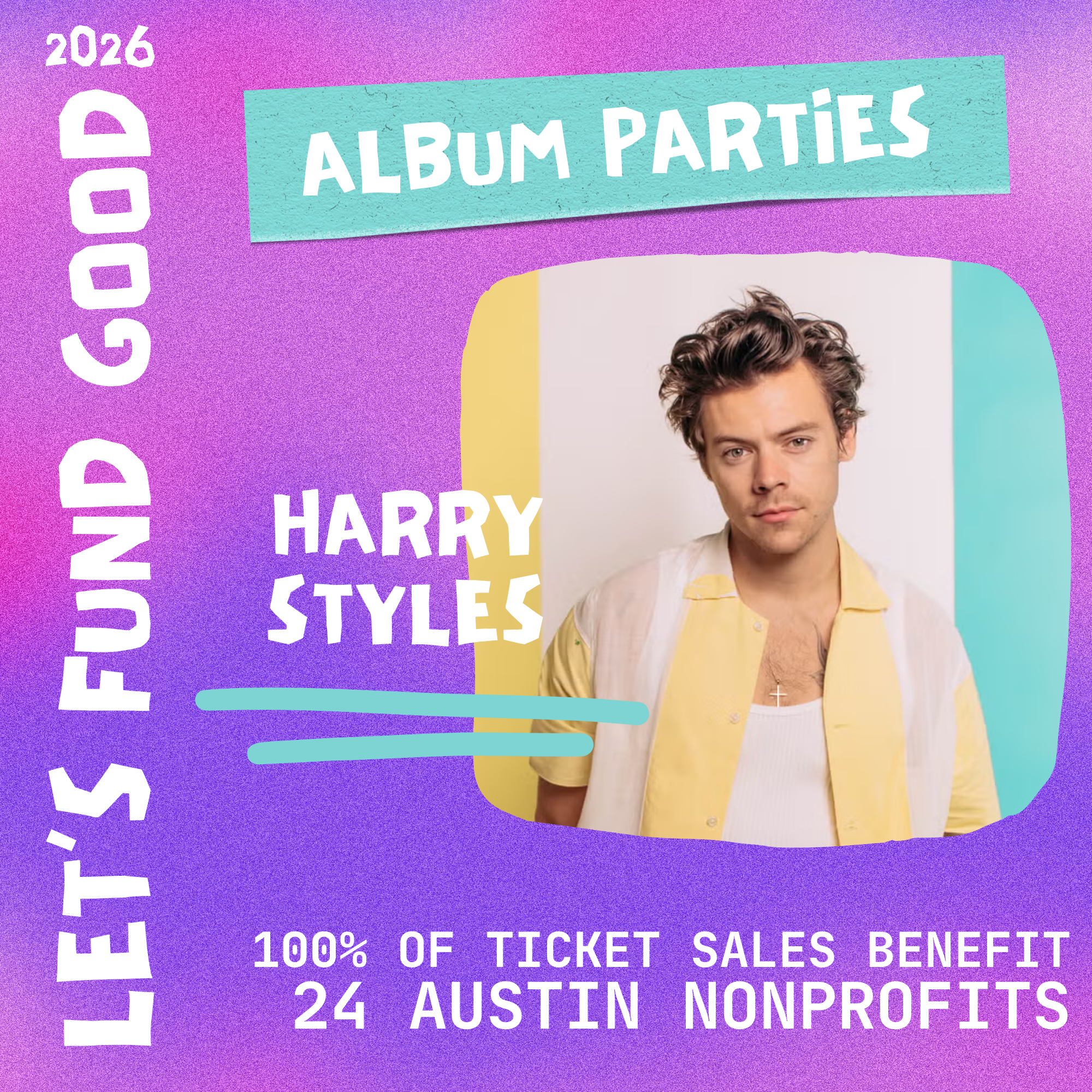 Let's Fund Good: Harry Styles Album Party