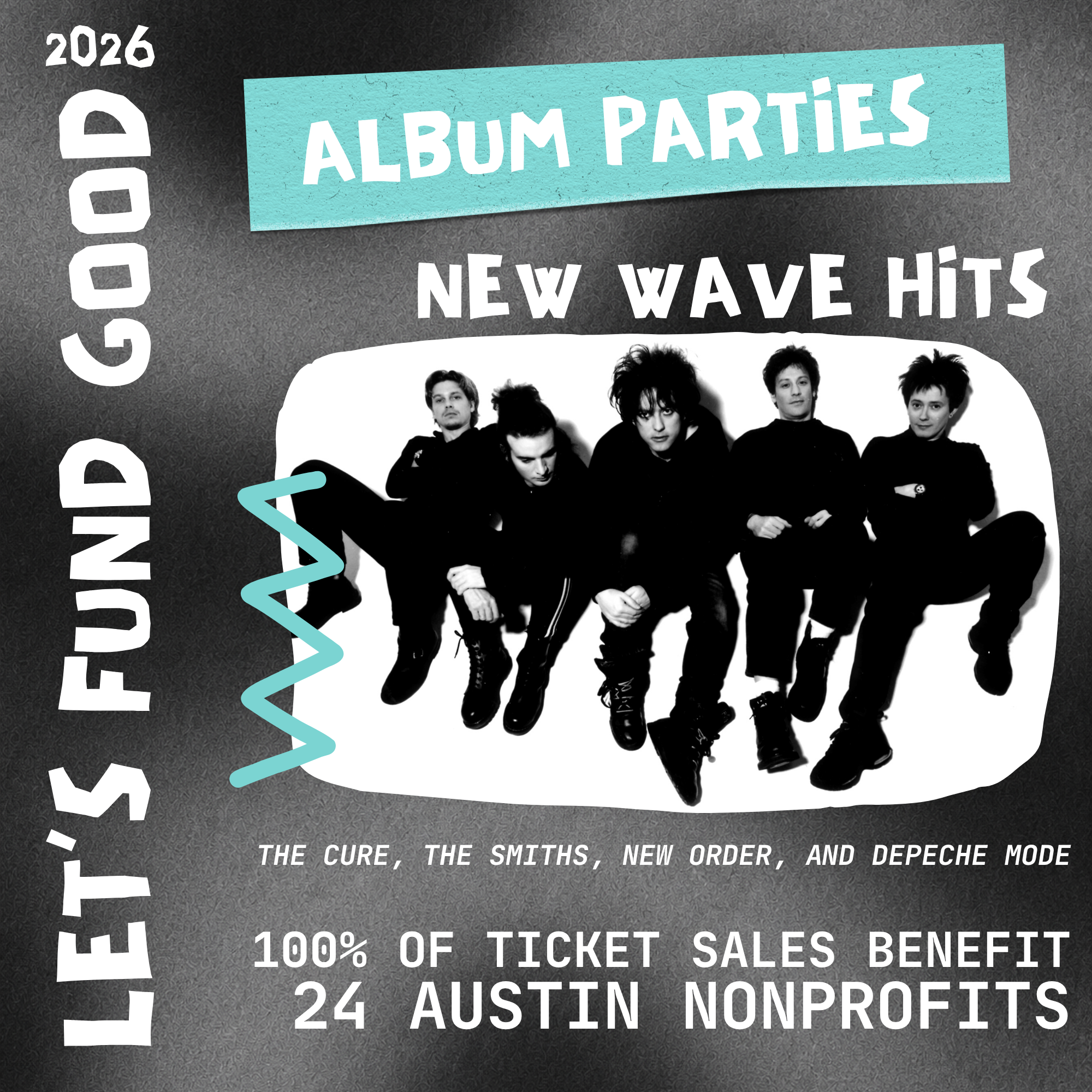Let’s Fund Good: New Wave Hits Album Party