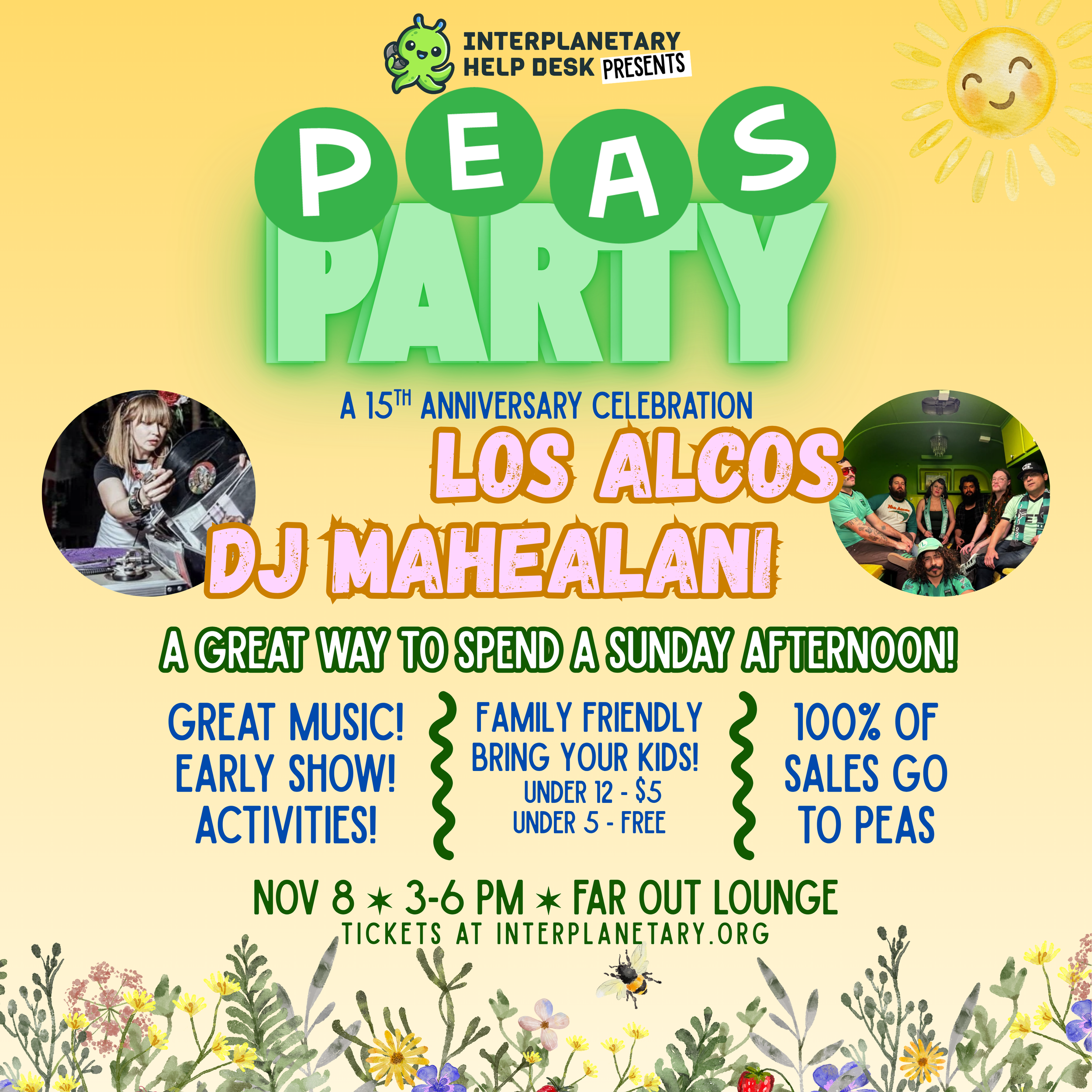 PEAS 15th Anniversary Family Party