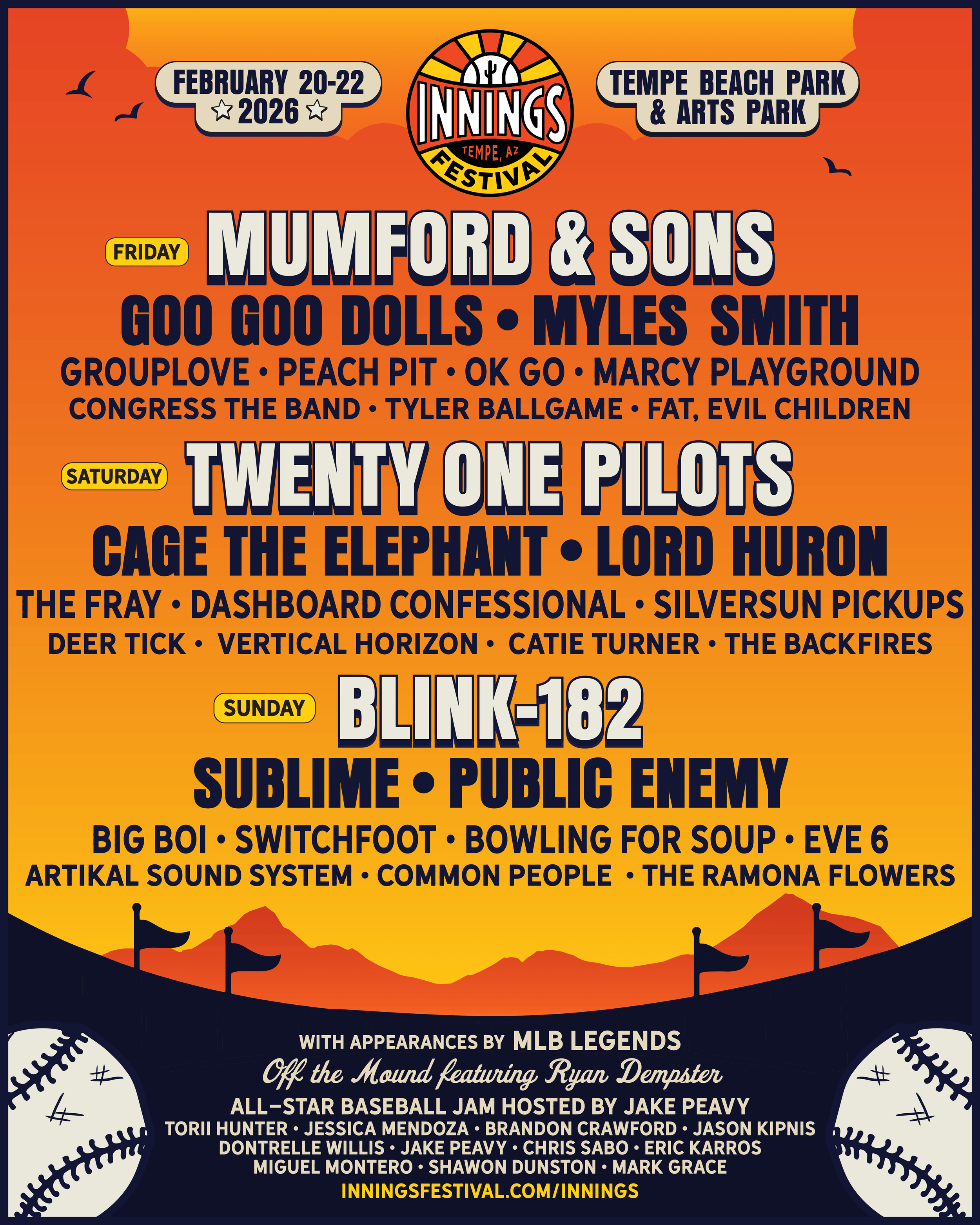 Innings Festival Announces 2026 Lineup