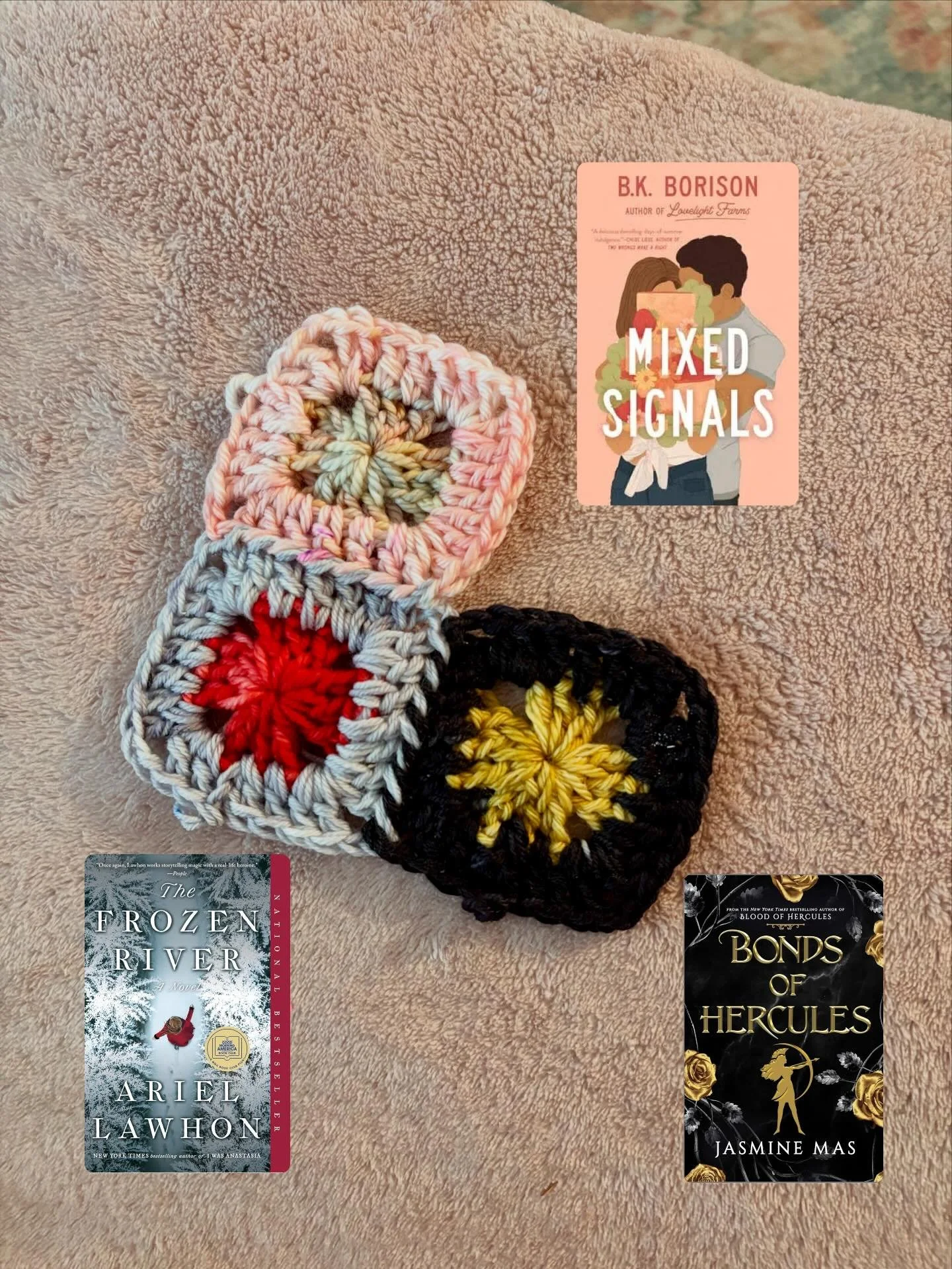 As much I love all the book blankets I&rsquo;ve seen people finishing, I have to be real with myself. A year long blanket project is just not going to work for me. 

2026 is about new beginnings, realistic expectations, and getting back to the enjoym