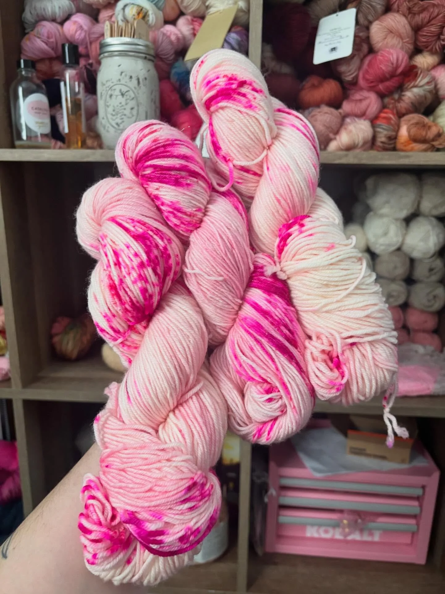 Don&rsquo;t forget all Ready to Ship is 20% off until the end of March!

We usually have this sale in February, but nothing got accomplished in February for us. The last few days have been looking up though! 

Photo One: A brand new colorway not avai