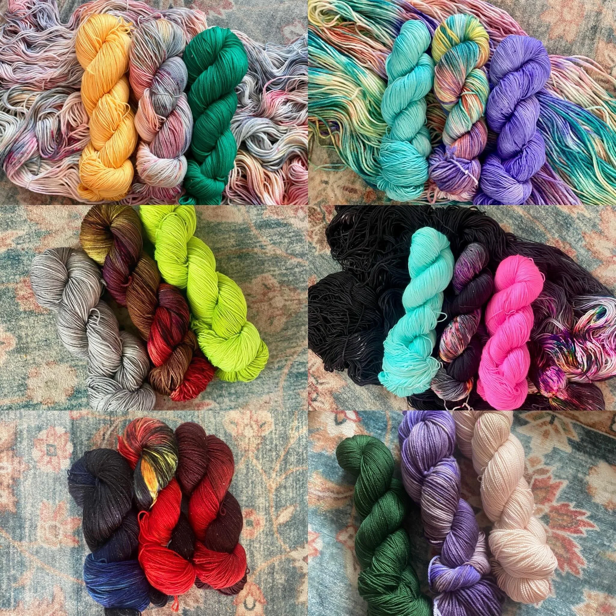 Hey friends! 

Just a quick reminder that we have three beautiful rainbow-ish yarns in our shops year round. Normally, 5% of sales of these (and all) Club of Echoes colorways go to TENT.

But we&rsquo;re upping it to 25% for the month of June. 

And 