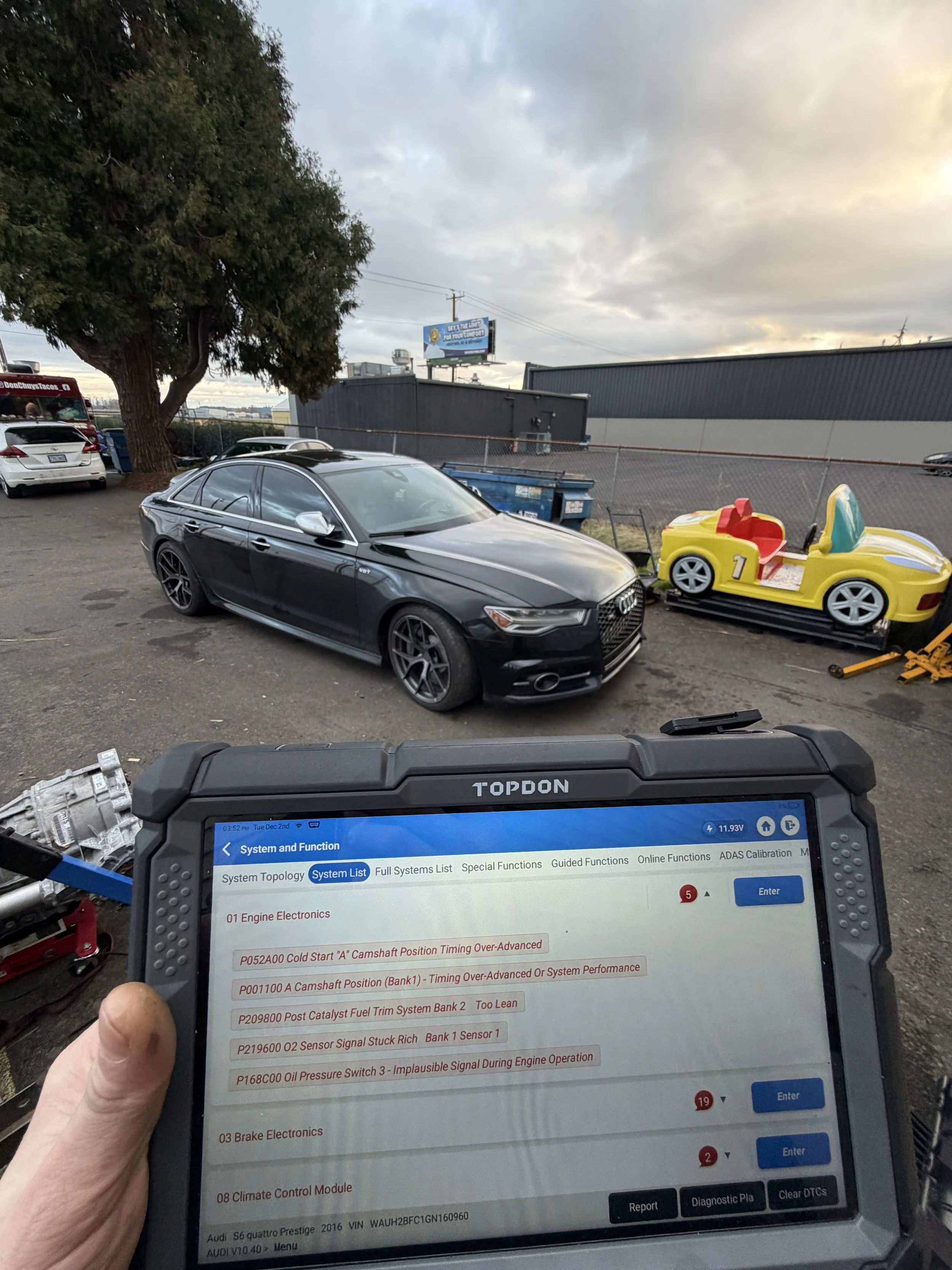 Audi Timing Chain Diagnostic