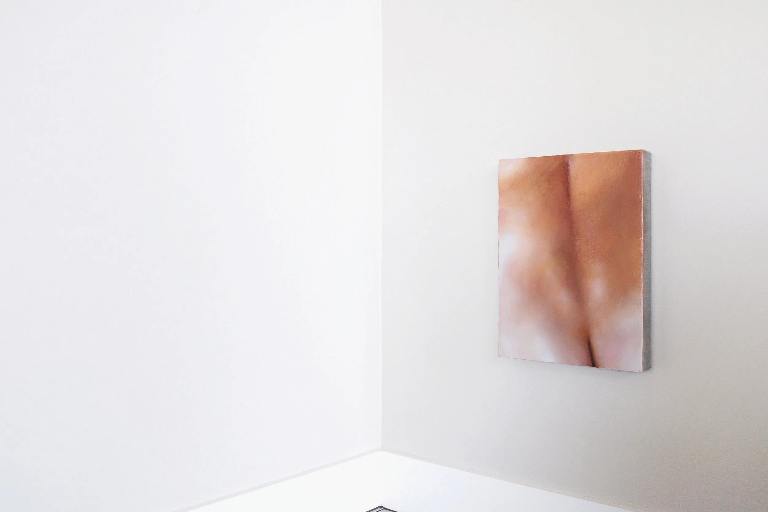 Crack 1, oil on linen over panel, 16 by 12 inches, 2024
