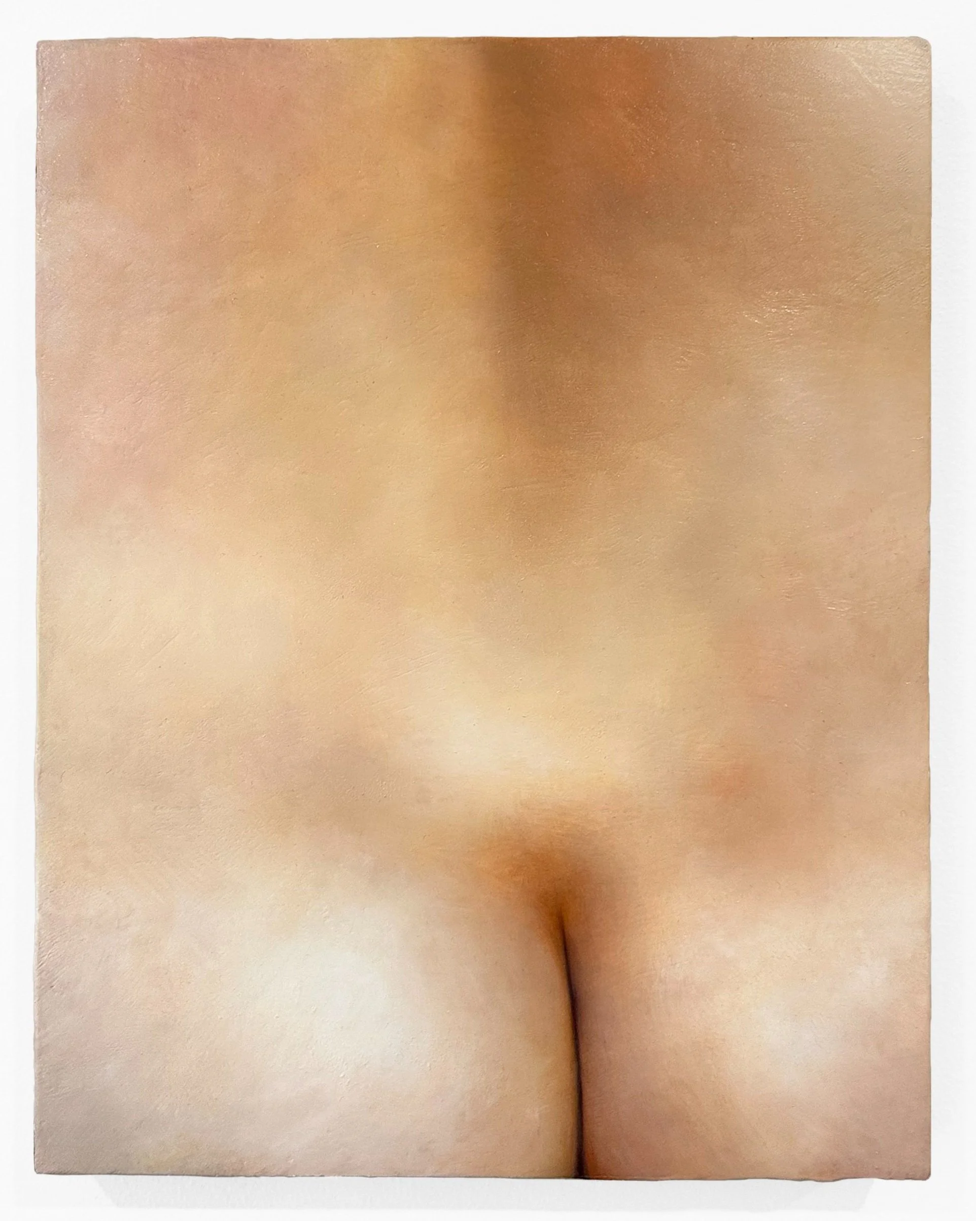 Crack 11, oil on linen over panel, 11 by 14 inches, 2025