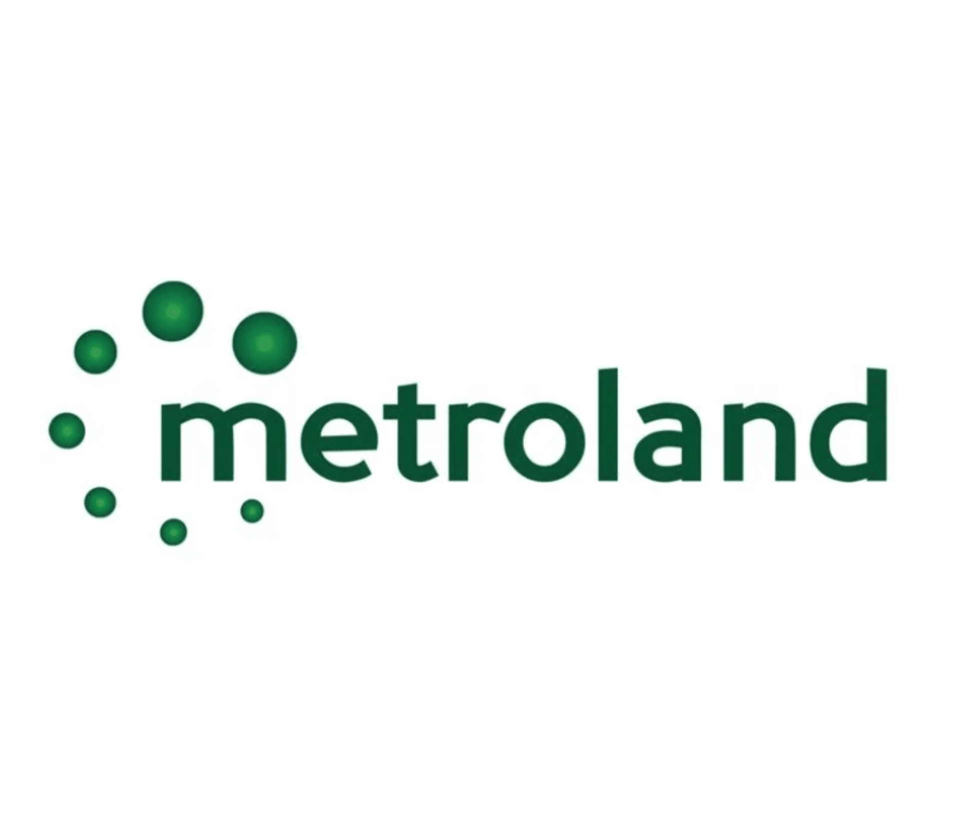Logo of Metroland Media with green circular dots forming a partial circle and the word 'metroland' in lowercase green letters.