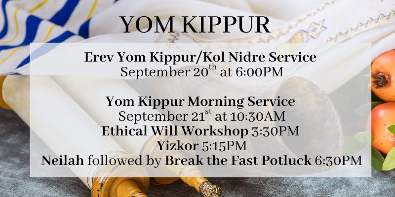 Kol Nidre/erev yom kippur