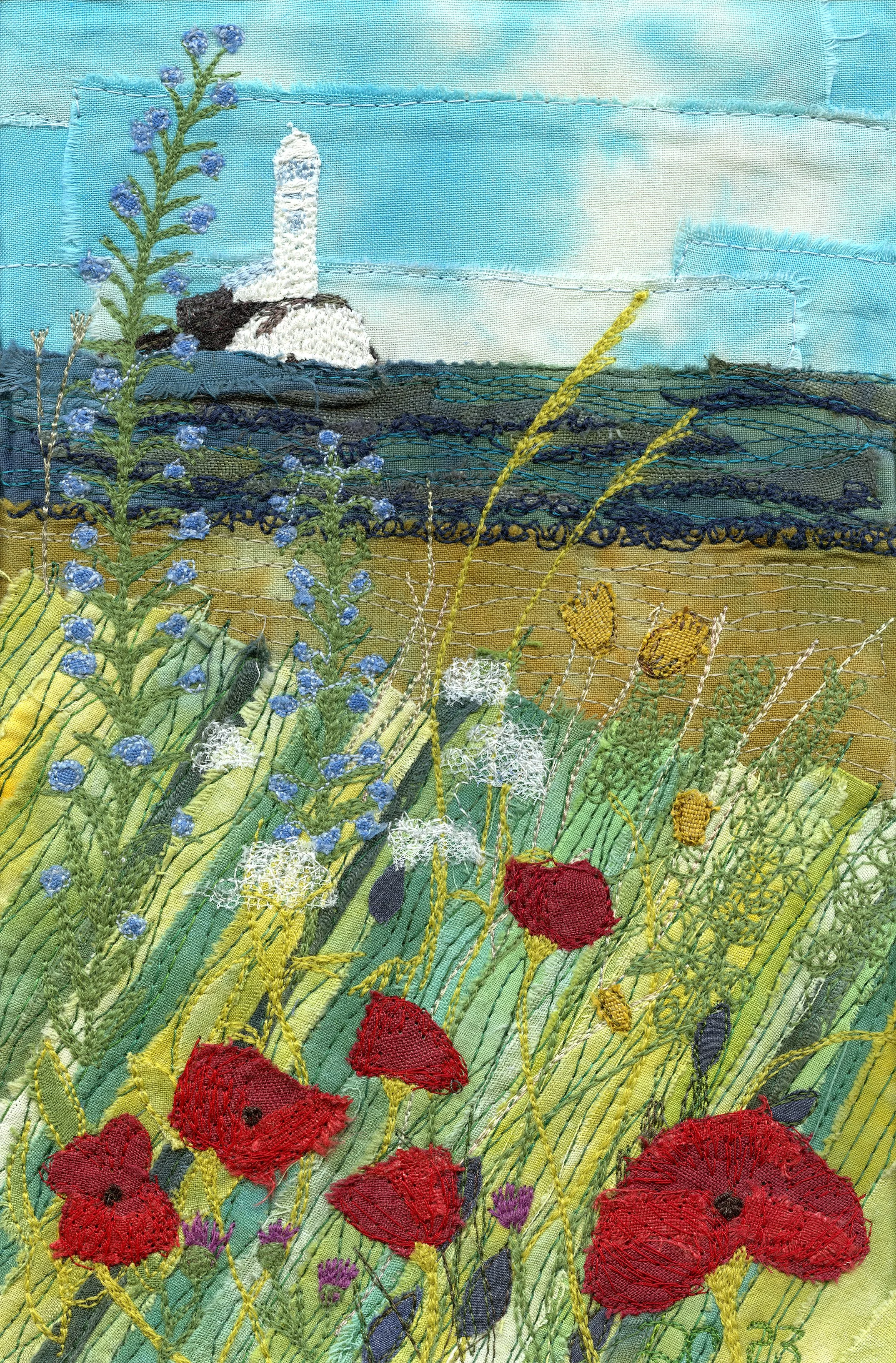 St Mary's With Wild Flowers