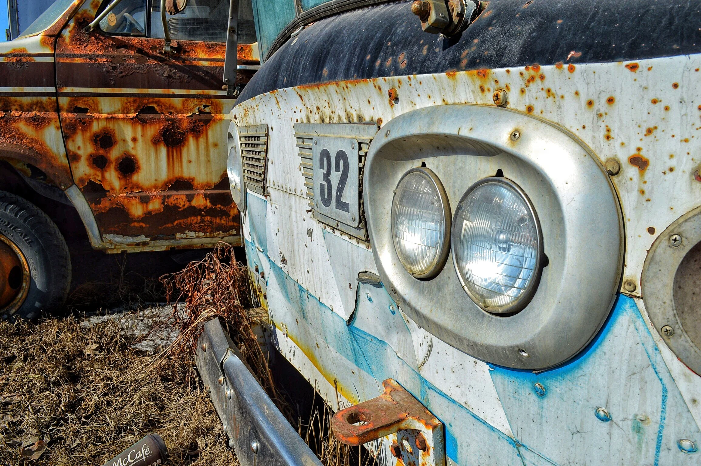 A1 Salvage: A graveyard of aging iron.