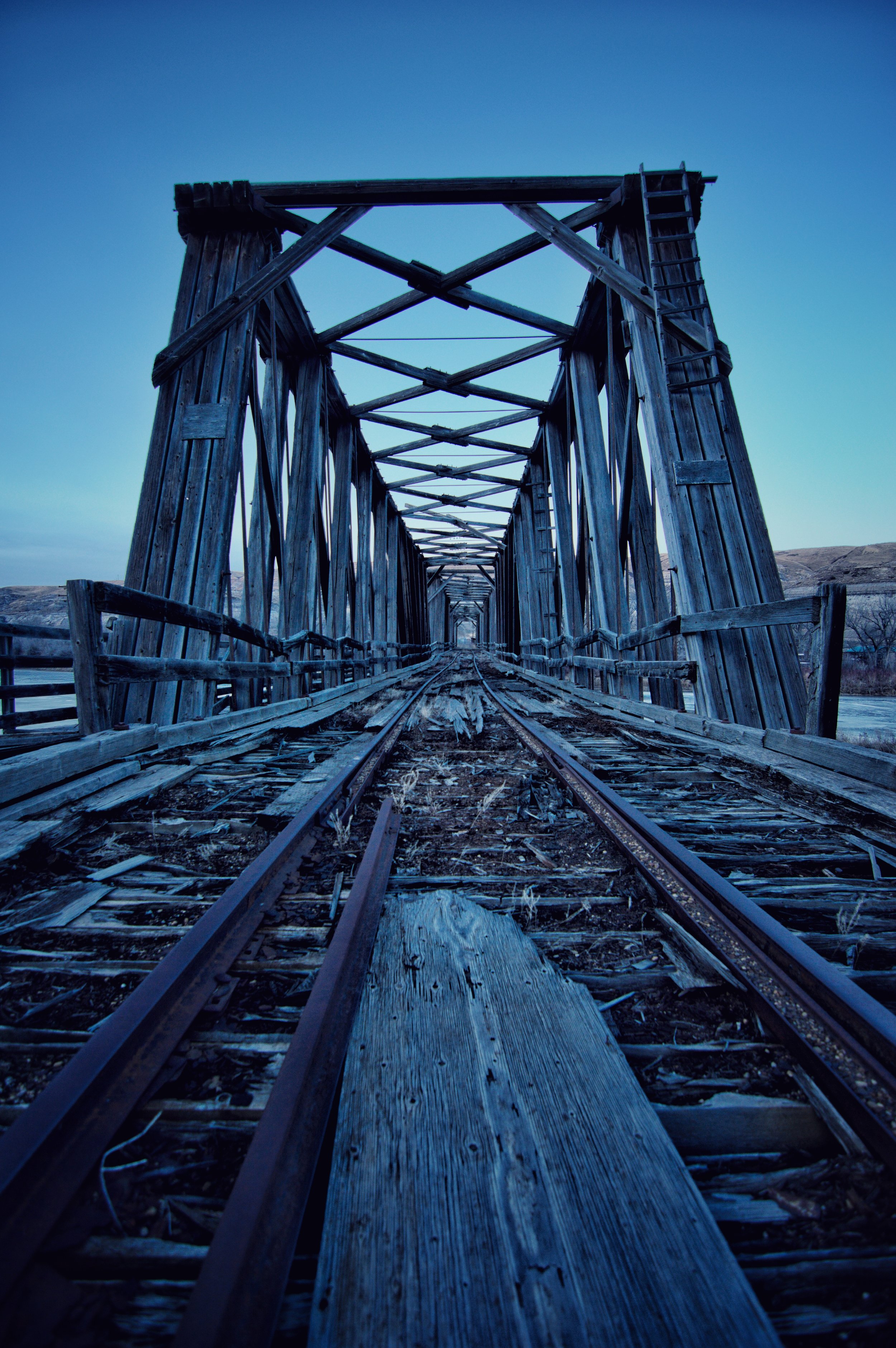 “Connecting the past and future – A historic bridge with an uncertain future.”