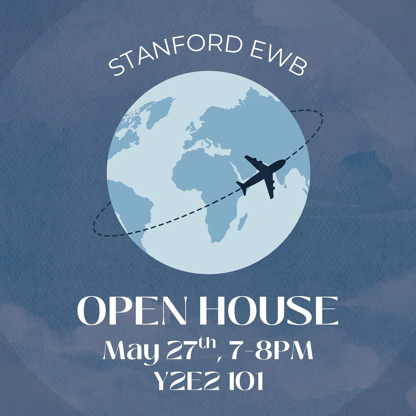 ‼️ RSVP - LINK IN BIO ‼️
We will be hosting an open house next Tuesday 7-8PM in Y2E2 101! What to expect:
• An overview of EWB plans at Stanford! 🌎
• Meet our leadership team! 
• Q&A 🙋‍♀️
• Pizza and refreshments 🍕