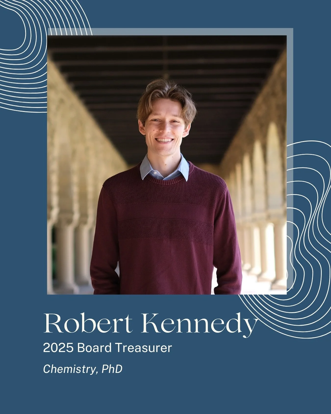 Meet Robert, our 2025 Board Treasurer!
📍Hometown: Salt Lake City, Utah
🧑‍🔬Major: Chemistry, PhD
🍜Fun Fact: I love to cook soups. My favorite I’ve made this year was a bright purple cabbage soup.
