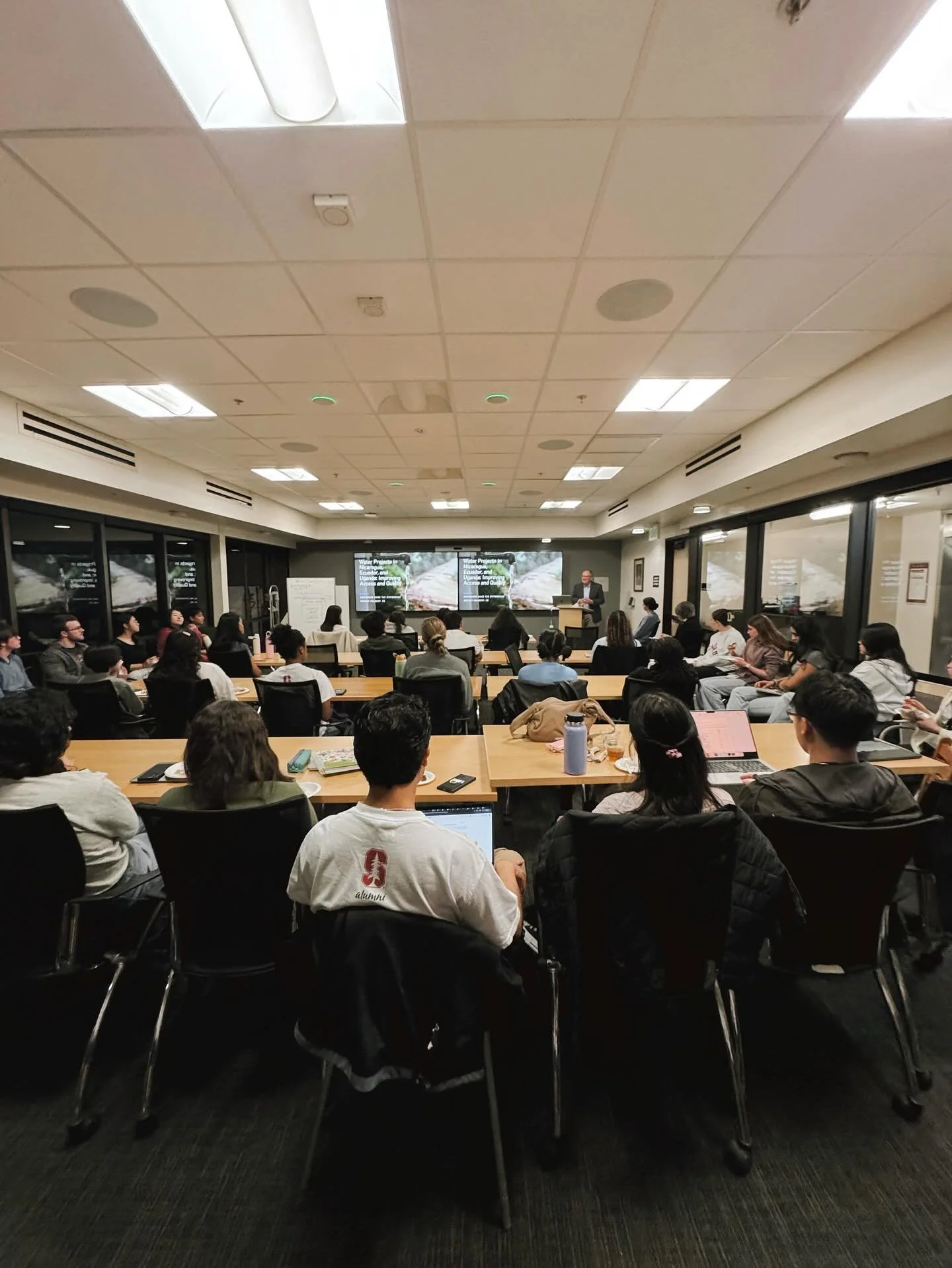 What an incredible night with Rodney Holbert, PE, PS! ✨
 We had an amazing turnout and an even more inspiring conversation. Rodney &mdash; a civil engineer, humanitarian, and long-time @ewbusa volunteer &mdash; shared his journey working on clean wat