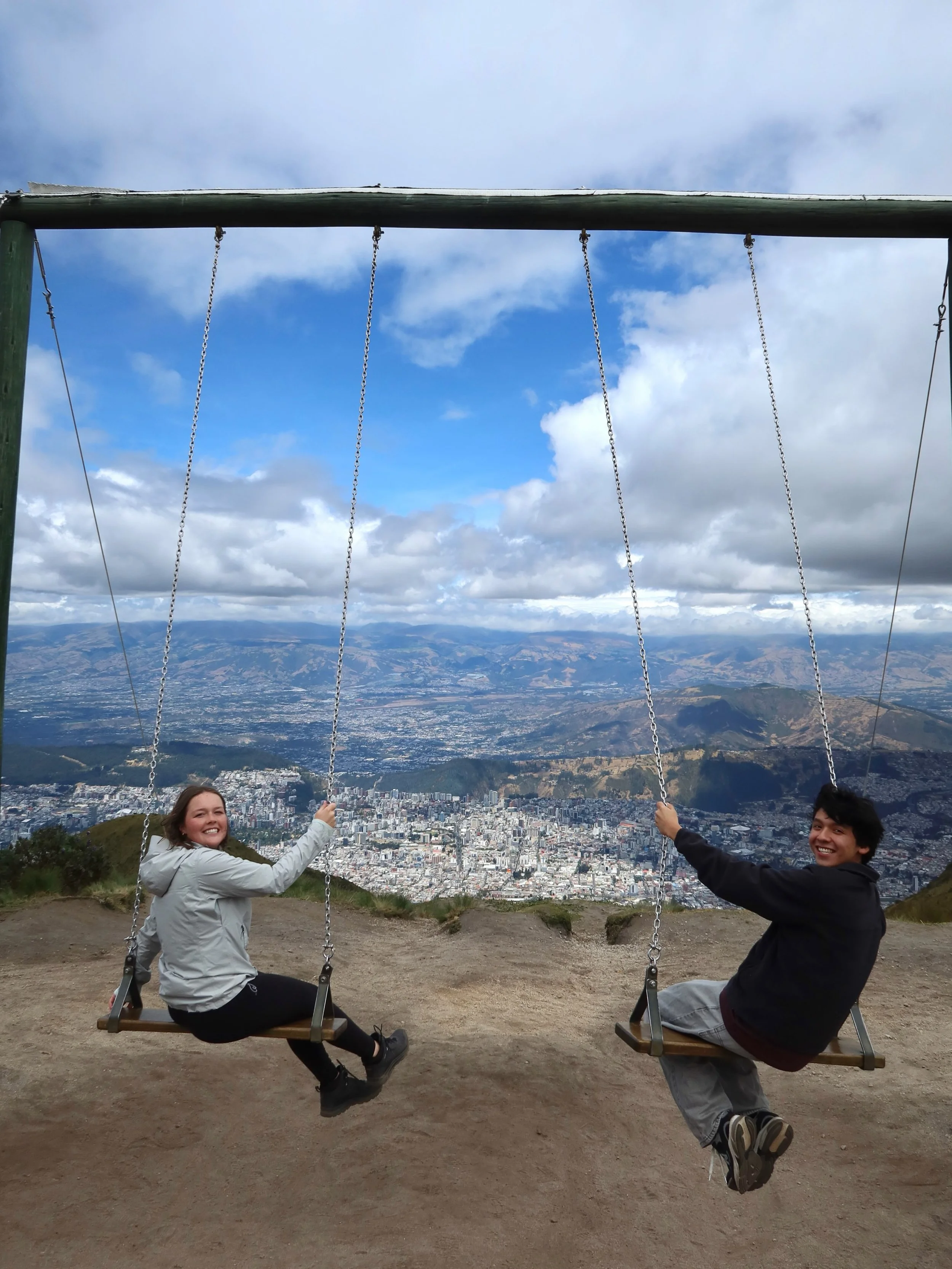 Day #1: Hello, Ecuador! 🙌 

We spent our first day acclimating in Quito, and then traveling to Riobamba. 🚐🏔️ Joelle, one of our documentation leads, wrote today&rsquo;s blog! Click the link in our bio to read ✍️