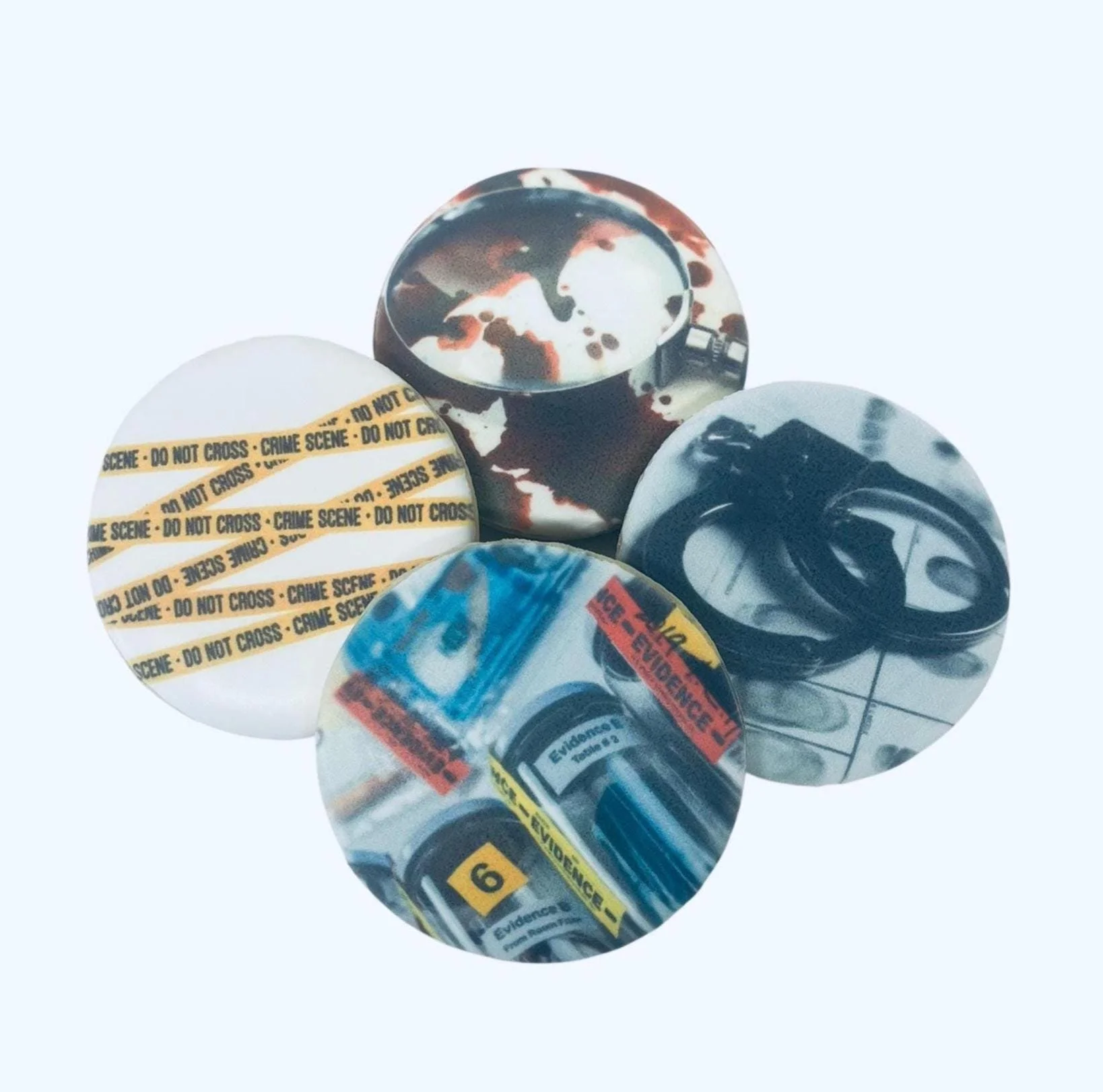 True Crime Cookies 12 Assorted, Sleuth And Detective Fans, Murder Mystery Cookies, Forensic Inspired Gift, True Crime Fan Gift Cookie Set