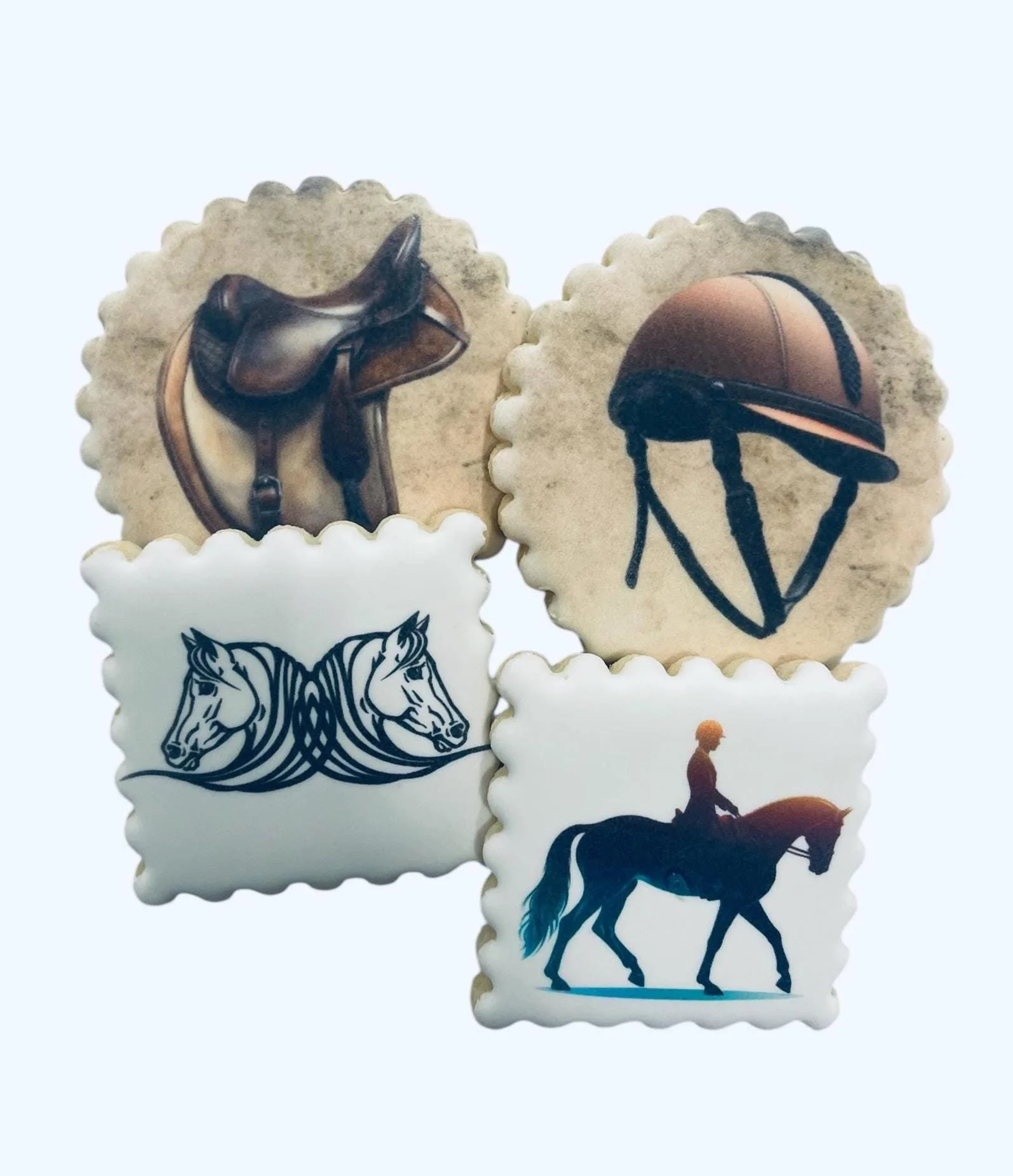 Equestrian Cookie Dozen Set, Horse Show Cookies, Horse Riding Cookie Set, Horse Lover Gift, The Champion Circle Collection, Gift Box Cookies