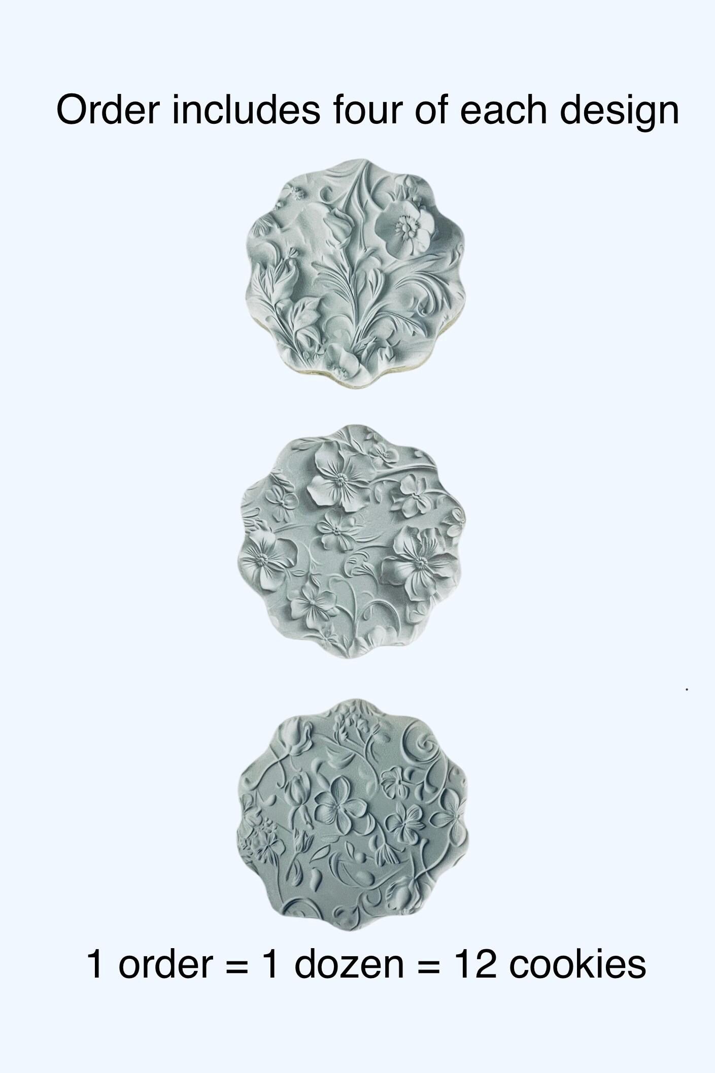 elegant gift cookies neutral