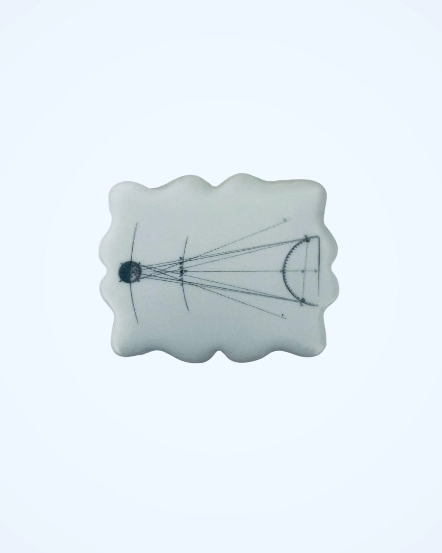 science cookie with planetary illustrations