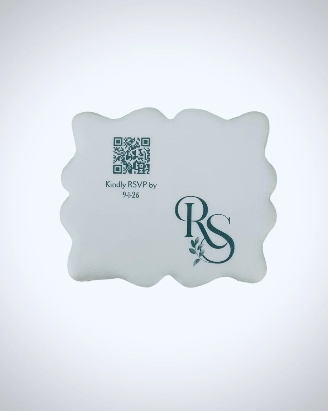 Corporate QR Code Cookies, Logo Cookies, Business Event Favors, Networking Cookies, RSVP Cookies