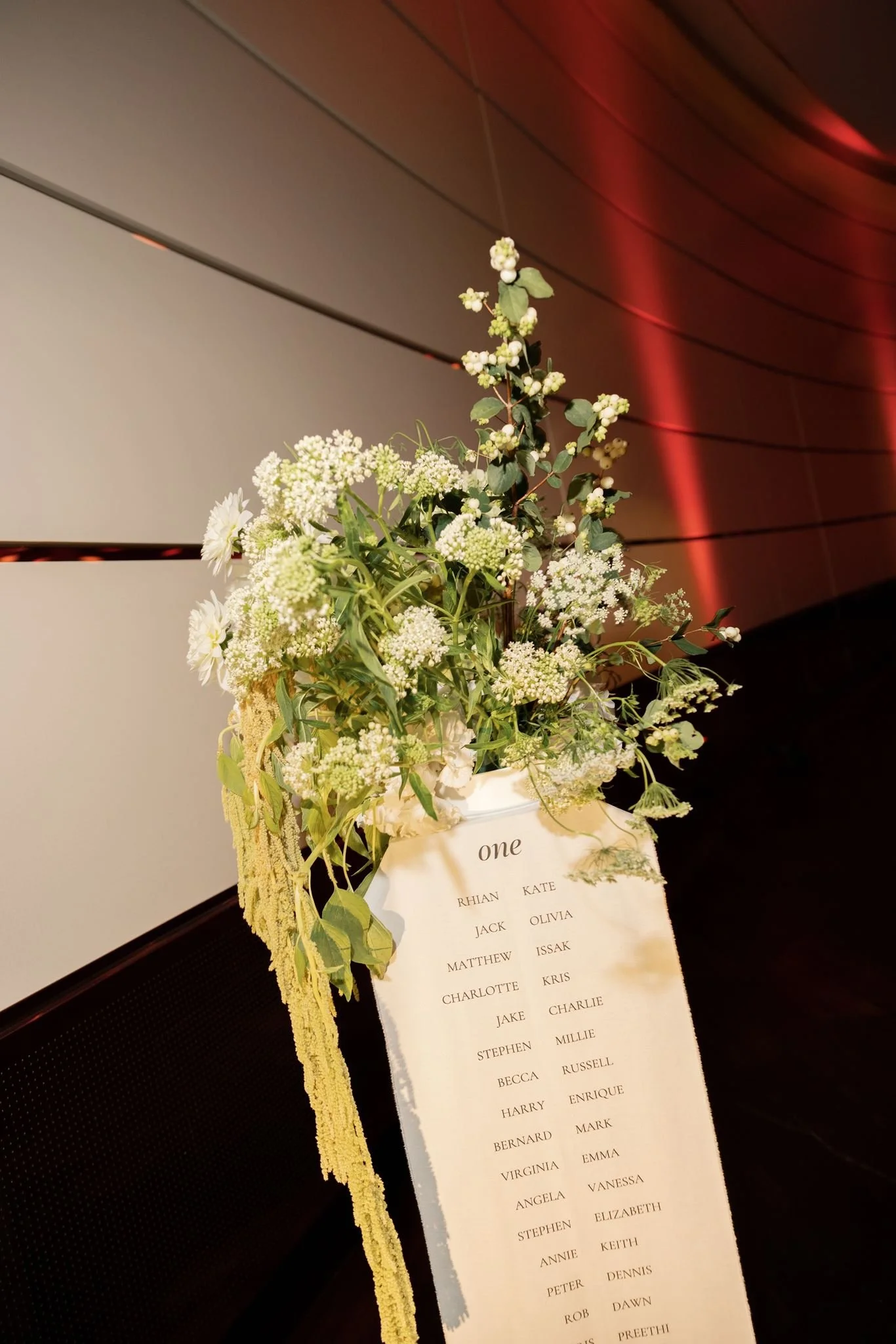 Modern luxury wedding design with distinctive personal details and editorial styling.