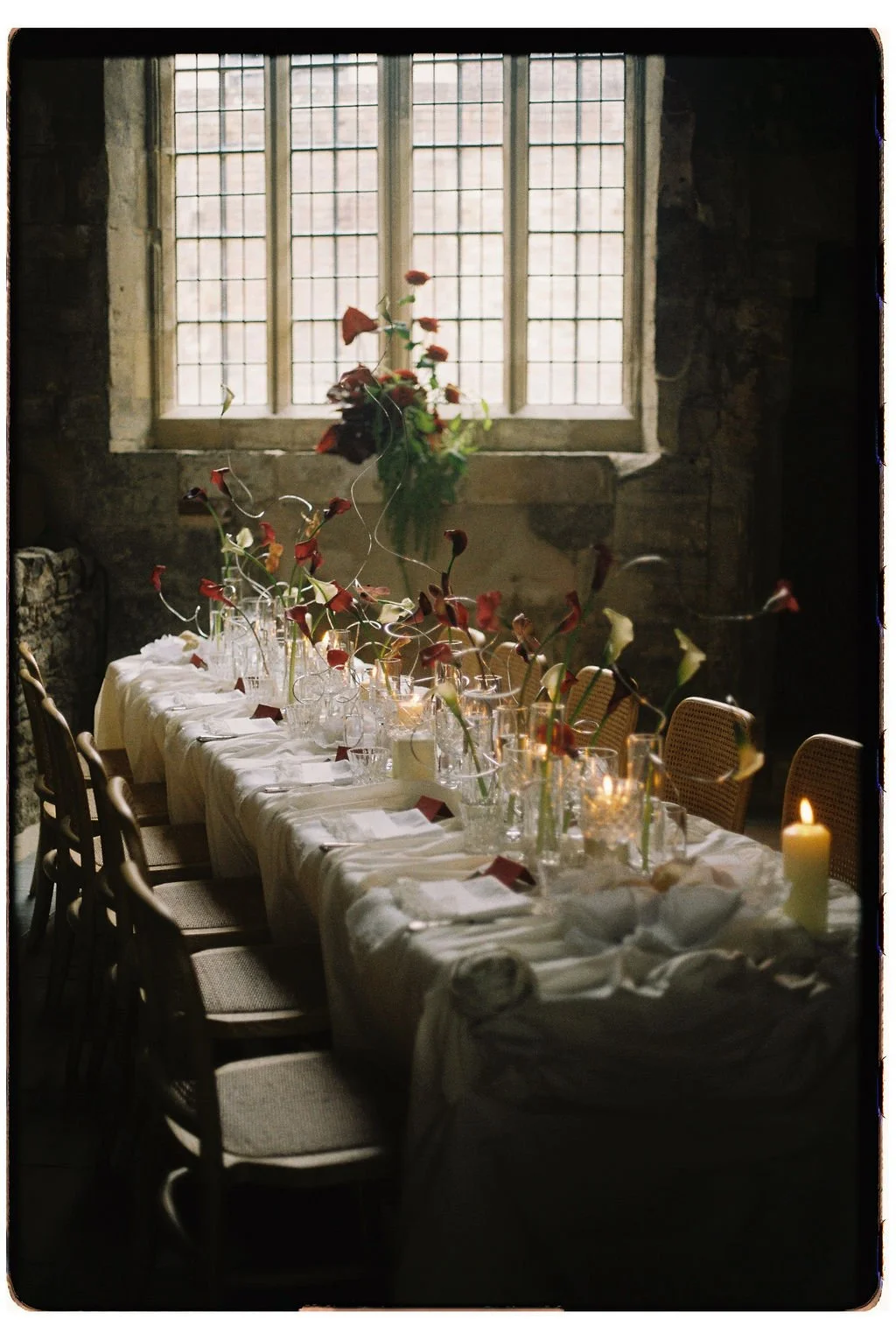 Romantic Victorian-style wedding venue styled for a luxury international destination wedding