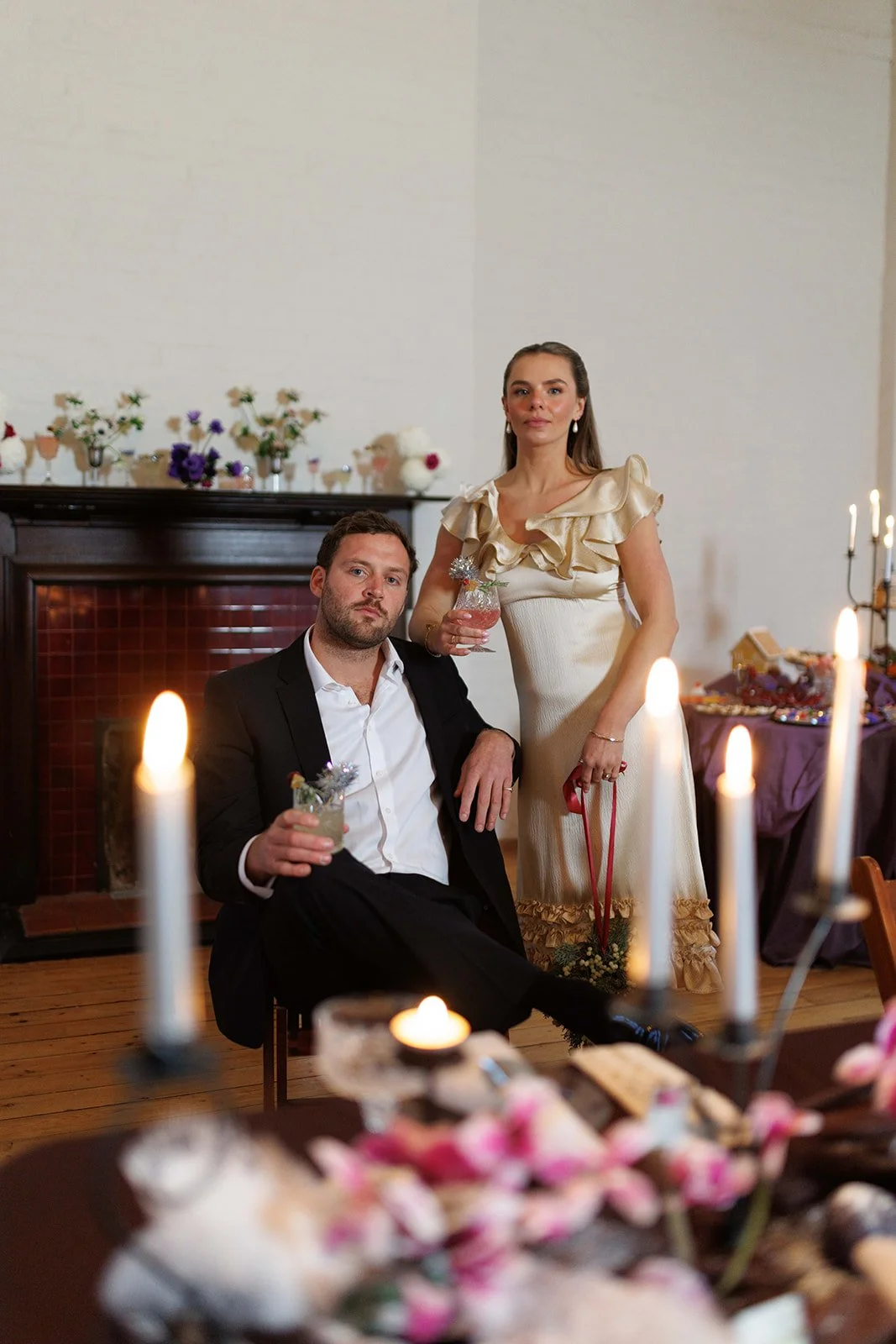 vintage inspired luxury wedding refined styling antique details Europe timeless European aesthetic old world romance design editorial, heritage inspired décor fashion forward 