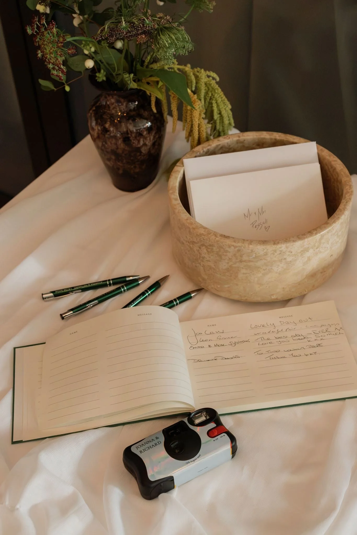 Sophisticated European wedding design with timeless styling and contemporary details.