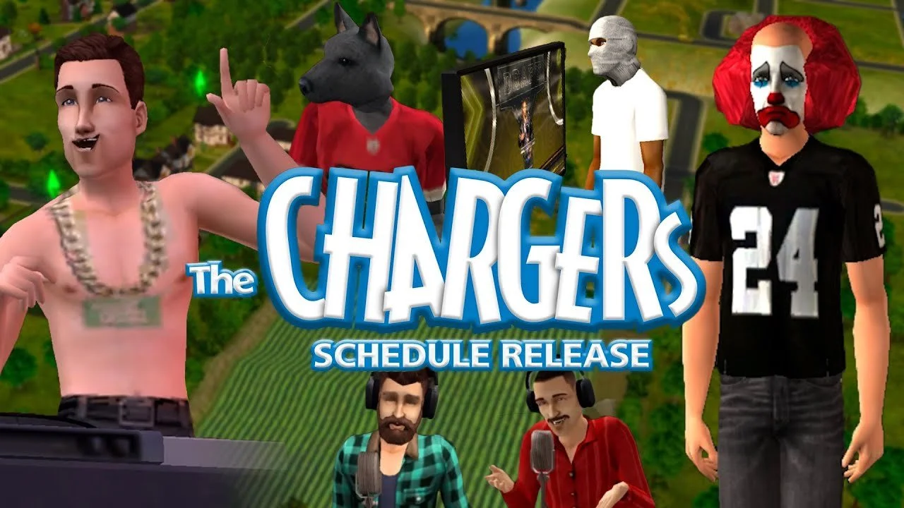 The LA Chargers unveil their 2024 schedule release video: Sims edition. Watch the Chargers roast the entire NFL with the help of a few familiar faces from the Sims franchise, including Bella Goth. Get ready for Jim Harbaugh's first season as Head Coa