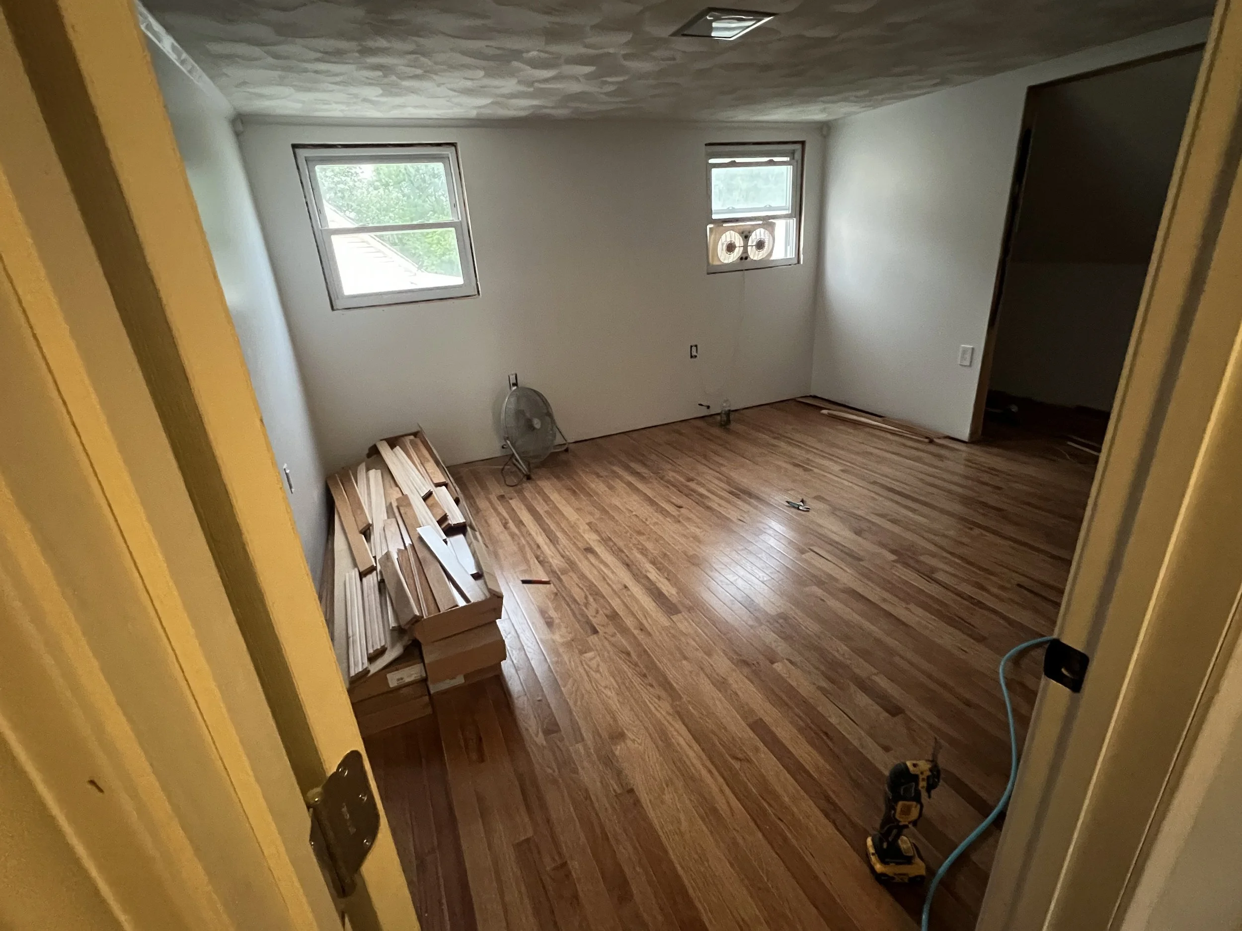 Hardwood Hickory Install