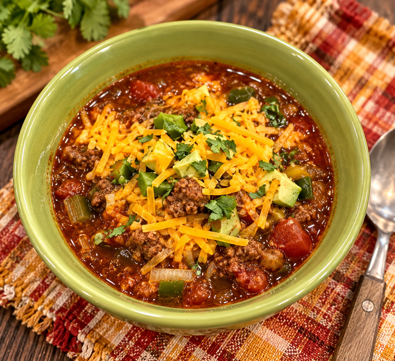 Slow Cooked Comfort: My Hearty Low-Carb Bison Chili
