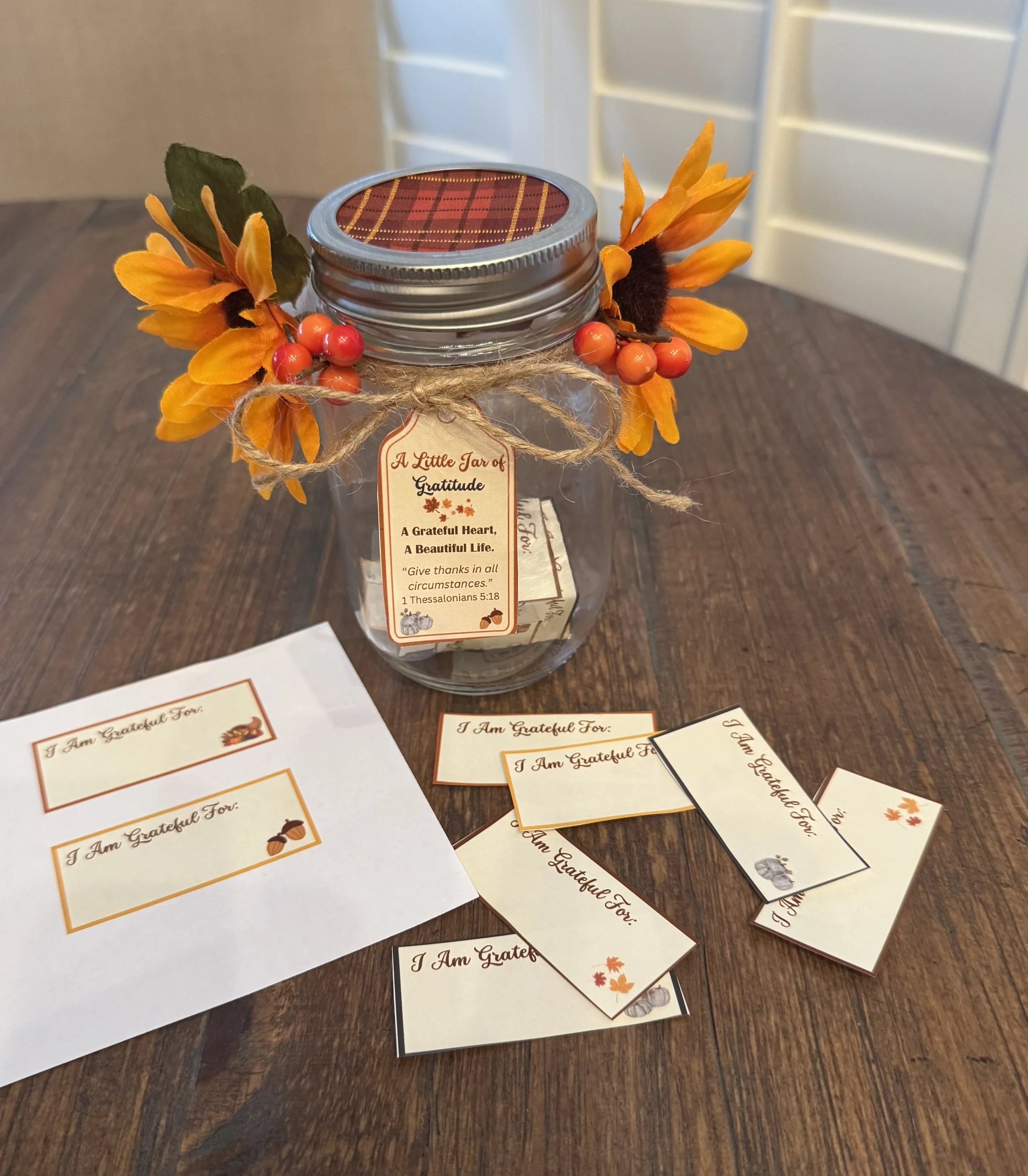 A Little Jar of Gratitude