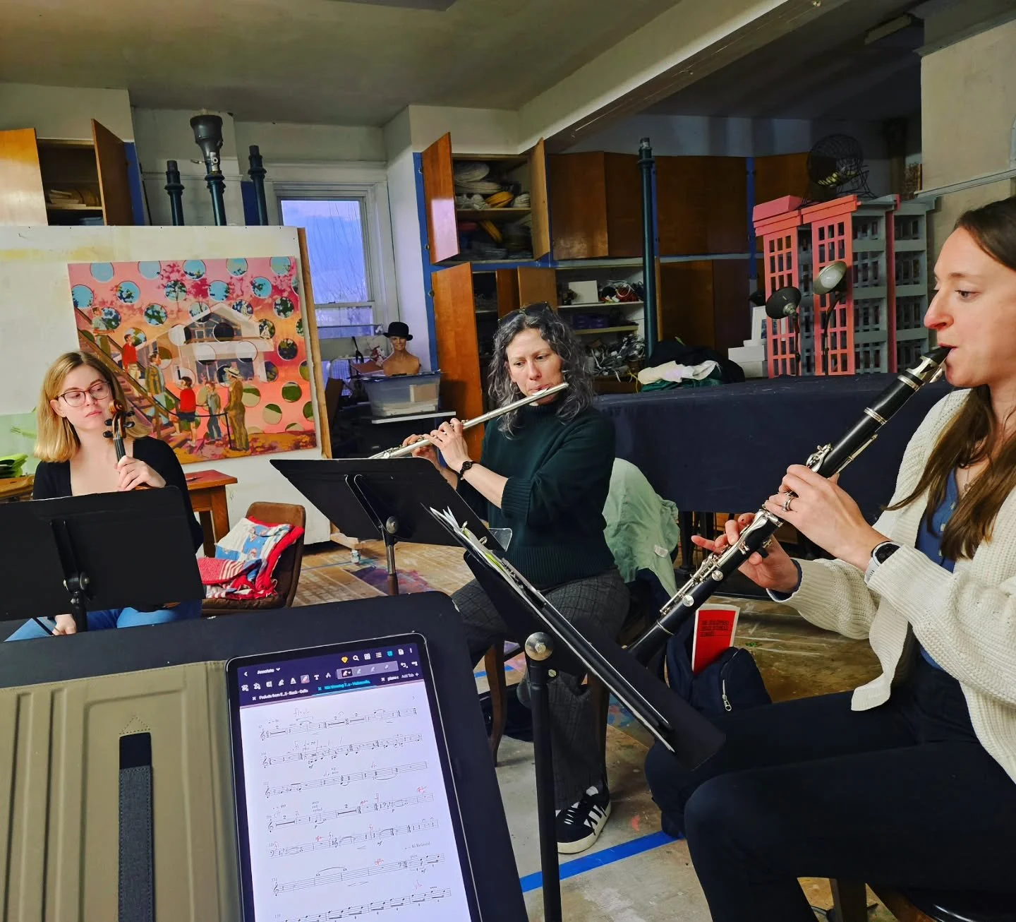 Concert Saturday at @kstheater , 7:30pm! Come hear new works by Pittsburgh's own talented composers 🎶
#newmusic #pittsburghmusic #pittsburghcreative