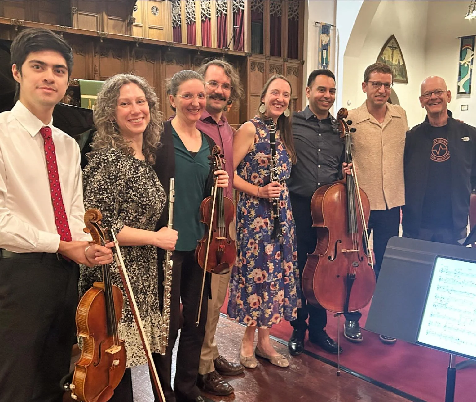 Thank you to everyone for a beautiful experience last night sharing the music of @ericmoe61 and others! It was truly a magical evening and we are so grateful for our amazing new music community in Pittsburgh. 💖