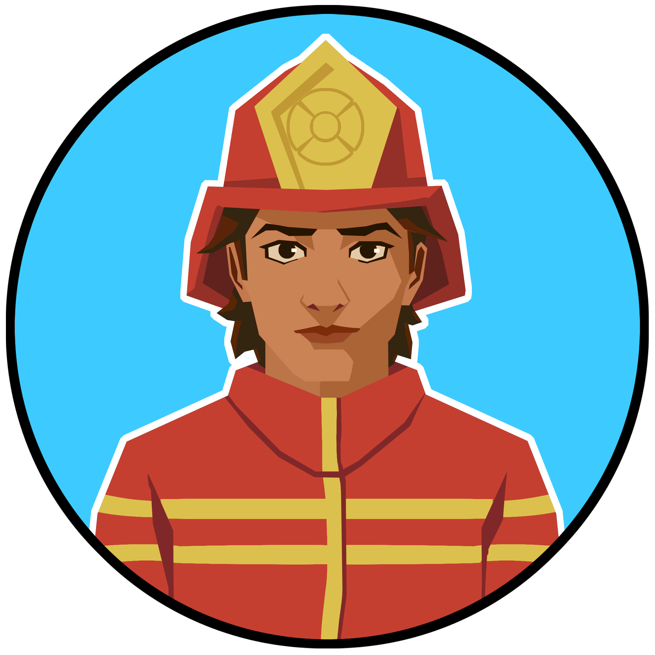 Character Icon: Firefighter