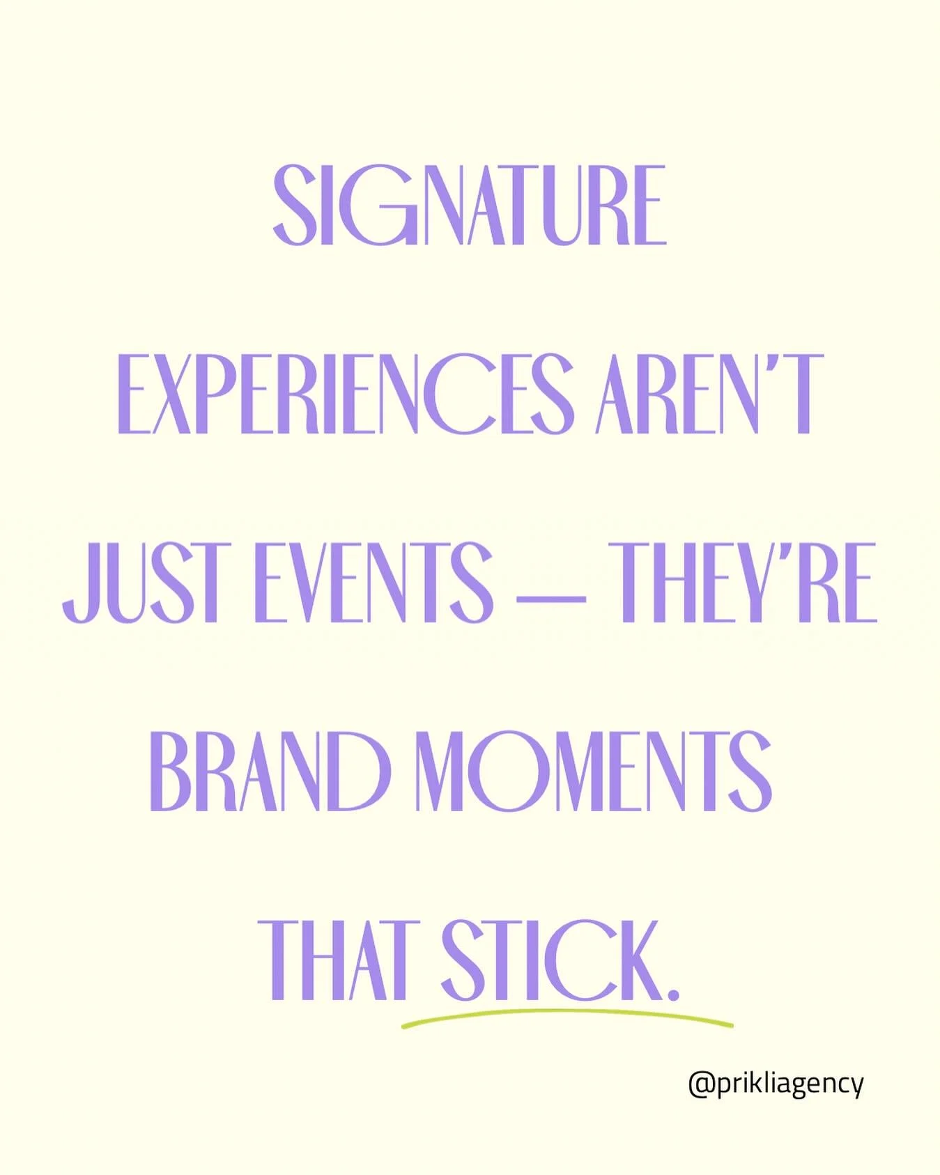 Not all events are created equal. Some just fill a room. Others &mdash; they move people.✨

At Prikli, we don&rsquo;t just throw events. We create Signature Experiences &mdash; immersive, story-driven moments that bring your brand to life.

From firs