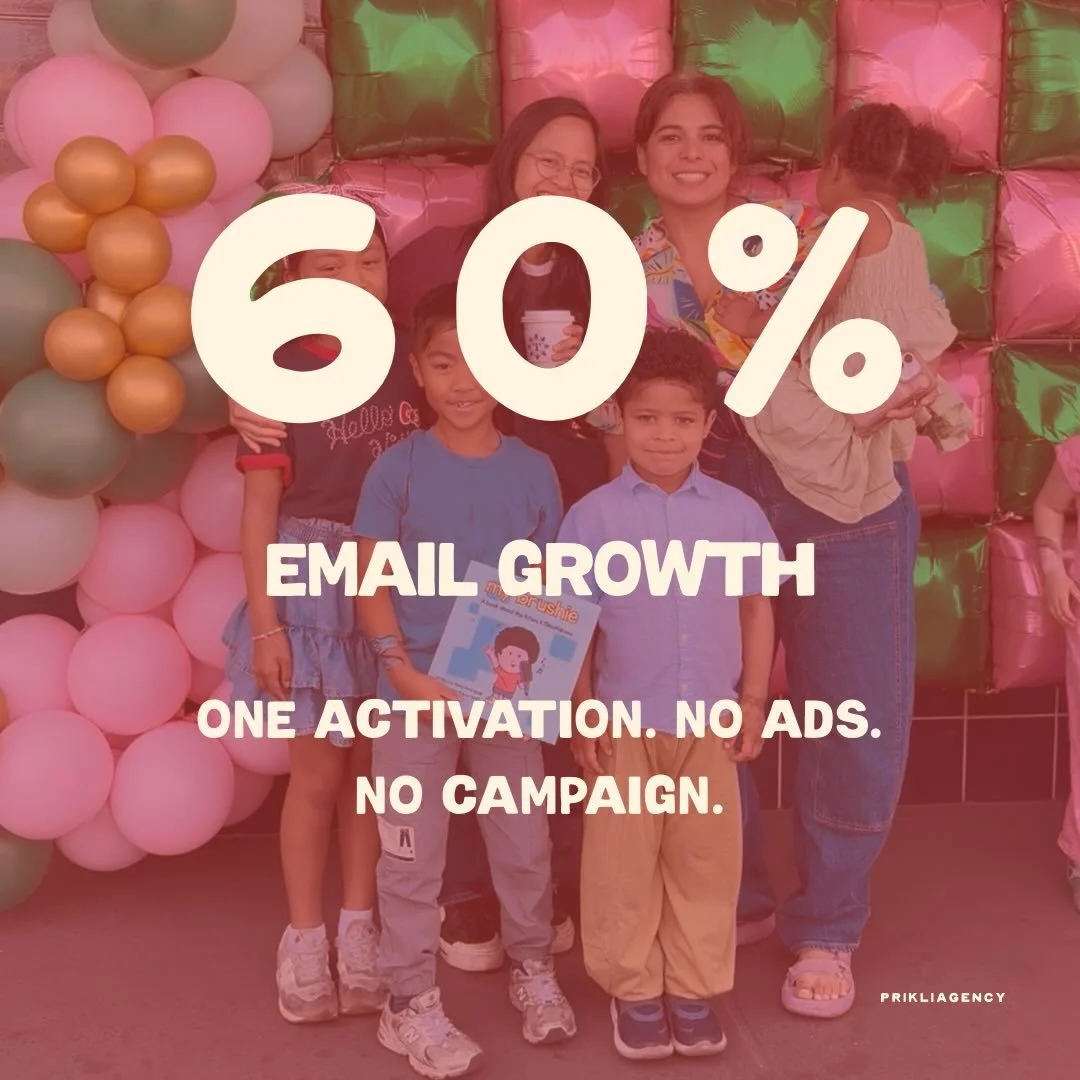 Not from ads. Not from a campaign. From one well-executed activation.

Swipe to see exactly what we built for Naples Learning Center &mdash; and the thinking behind every decision 👉

Strategy Sessions now open &mdash; link in bio.

#BrandActivation 