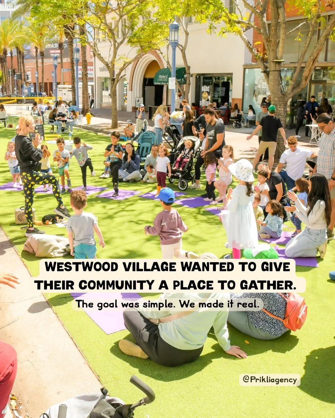 @westwoodvillage had a goal.
Give the community a place to gather.
The goal was simple. We made it real. 🖤

Big Play Date wasn&rsquo;t built around a brand. It wasn&rsquo;t built around a sponsor. It was built around the people who actually live in 