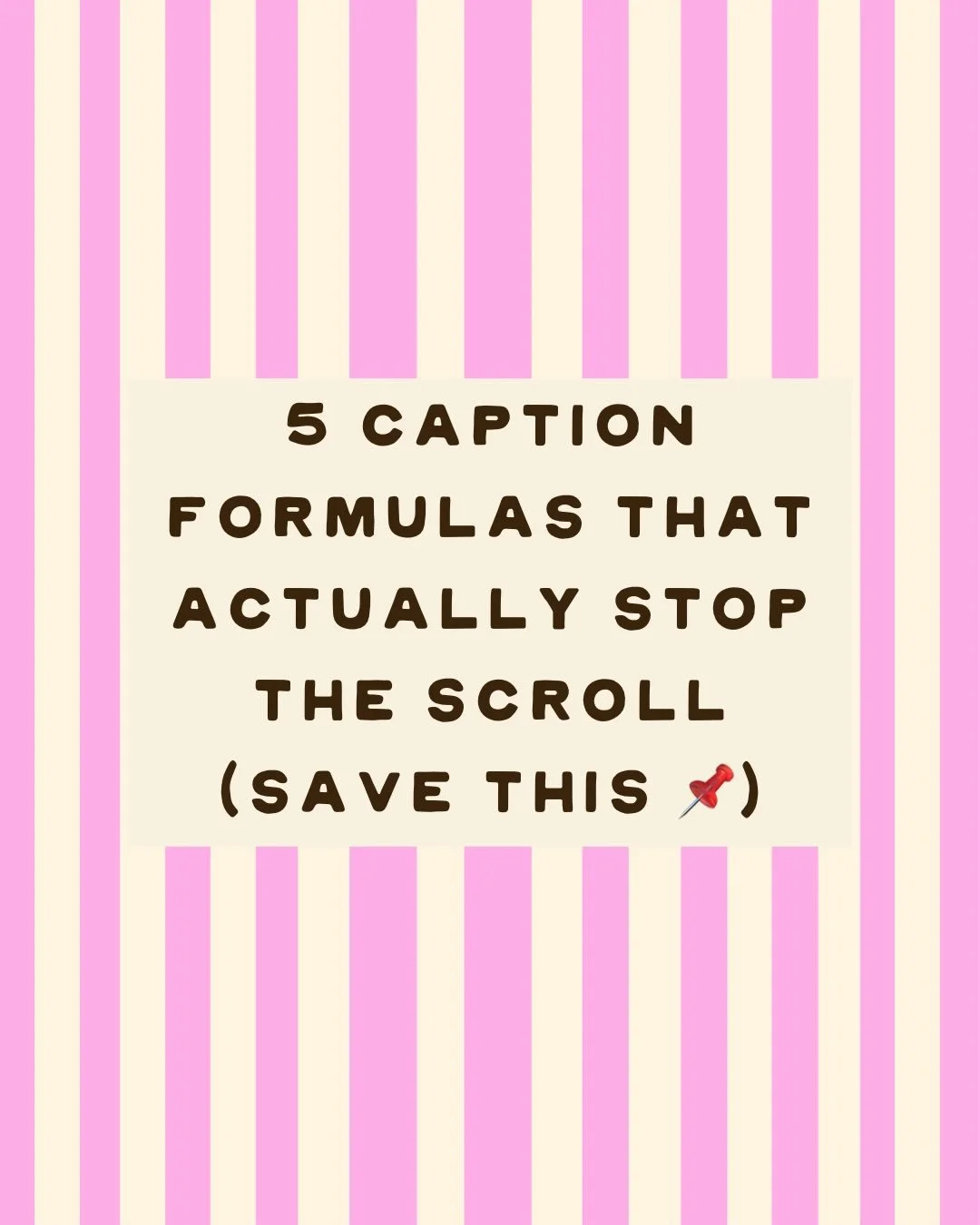 Stop writing your caption last. 📌

The first line decides if anyone reads the rest &mdash; so here are the 5 formulas we use for clients:
🔓 Open Loop &mdash; start with a cliffhanger
🔥 Contrarian Take &mdash; challenge what everyone believes
📖 Mi