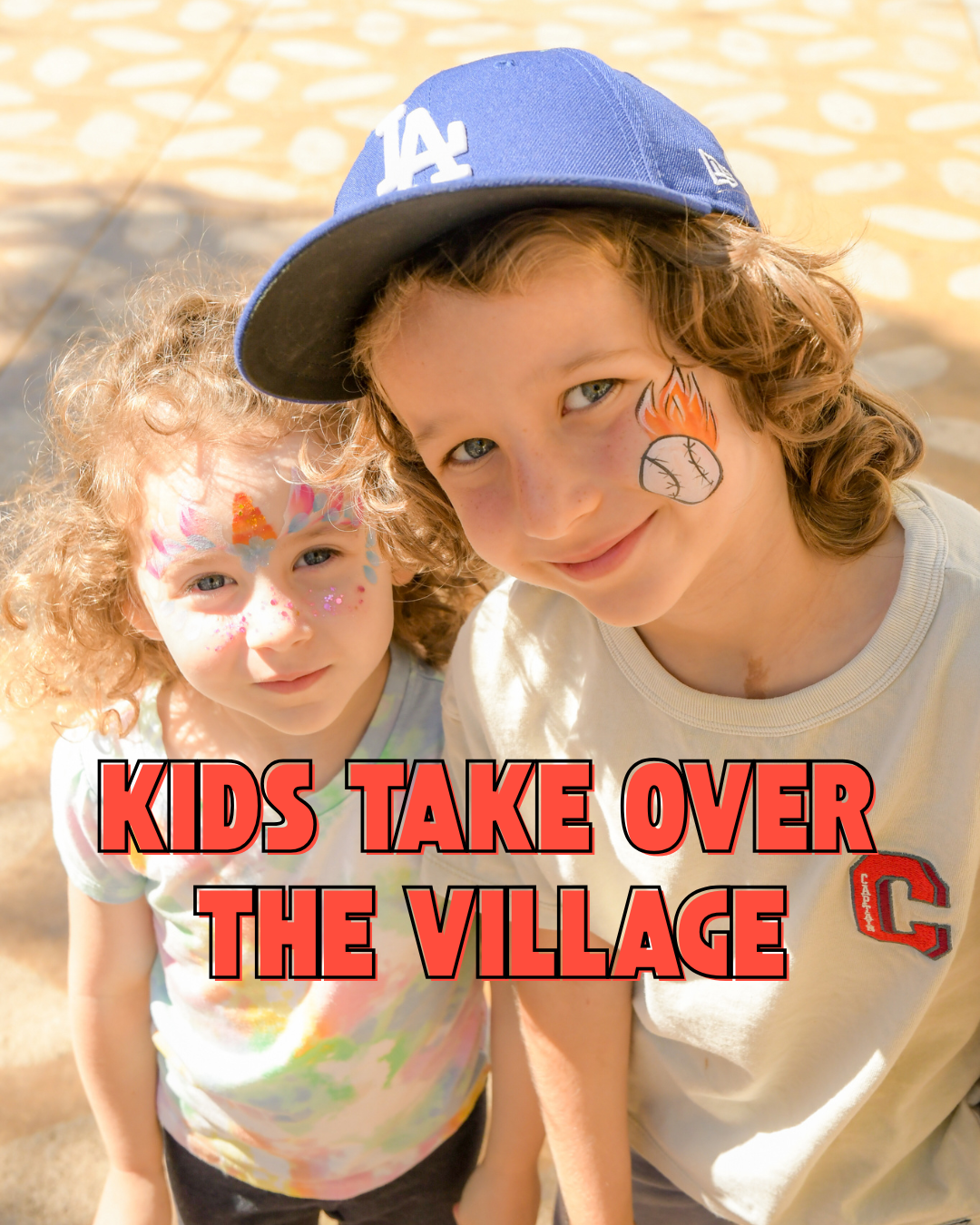 Kids take over the village