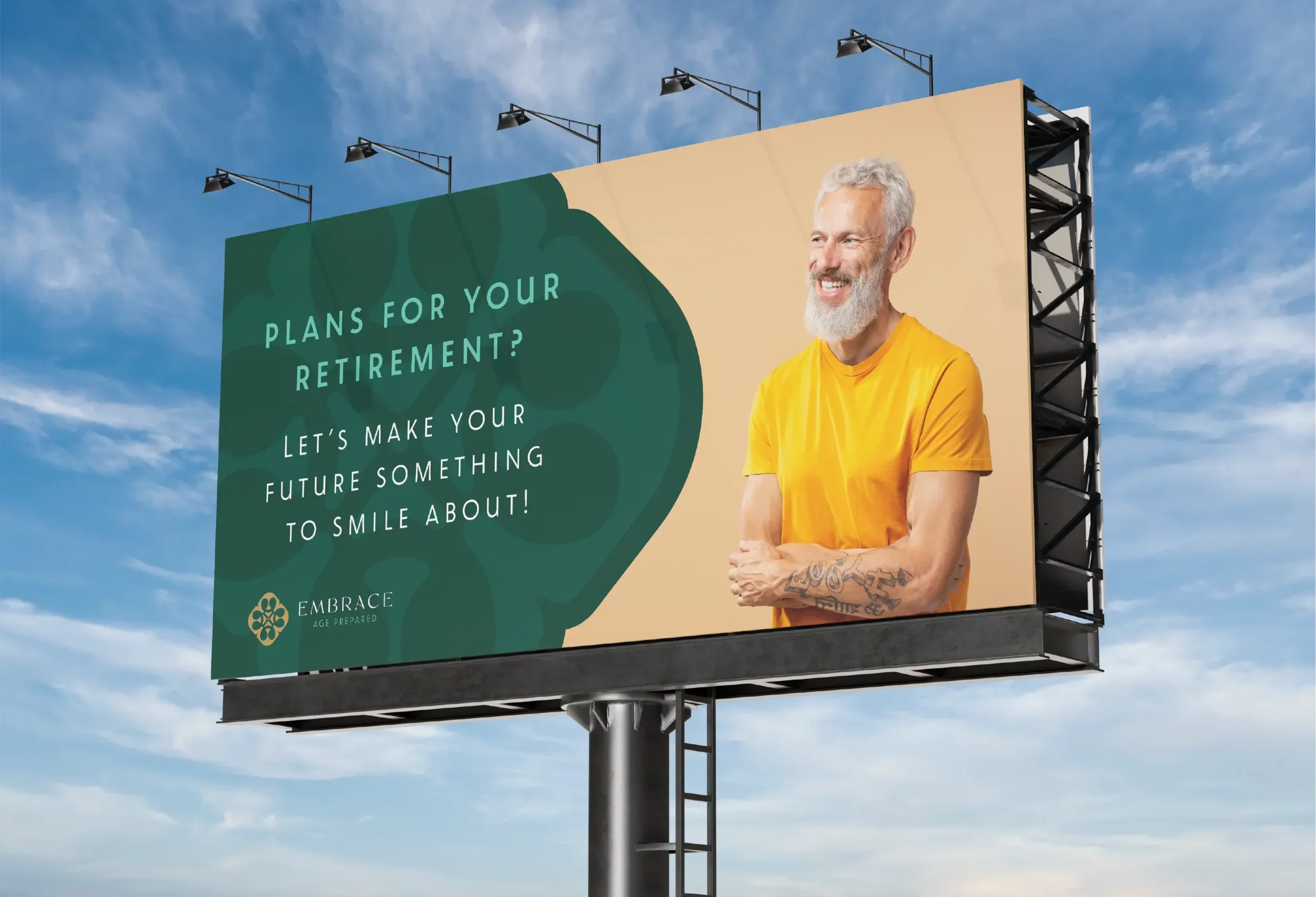 Billboard for Embraced Age Prepared
