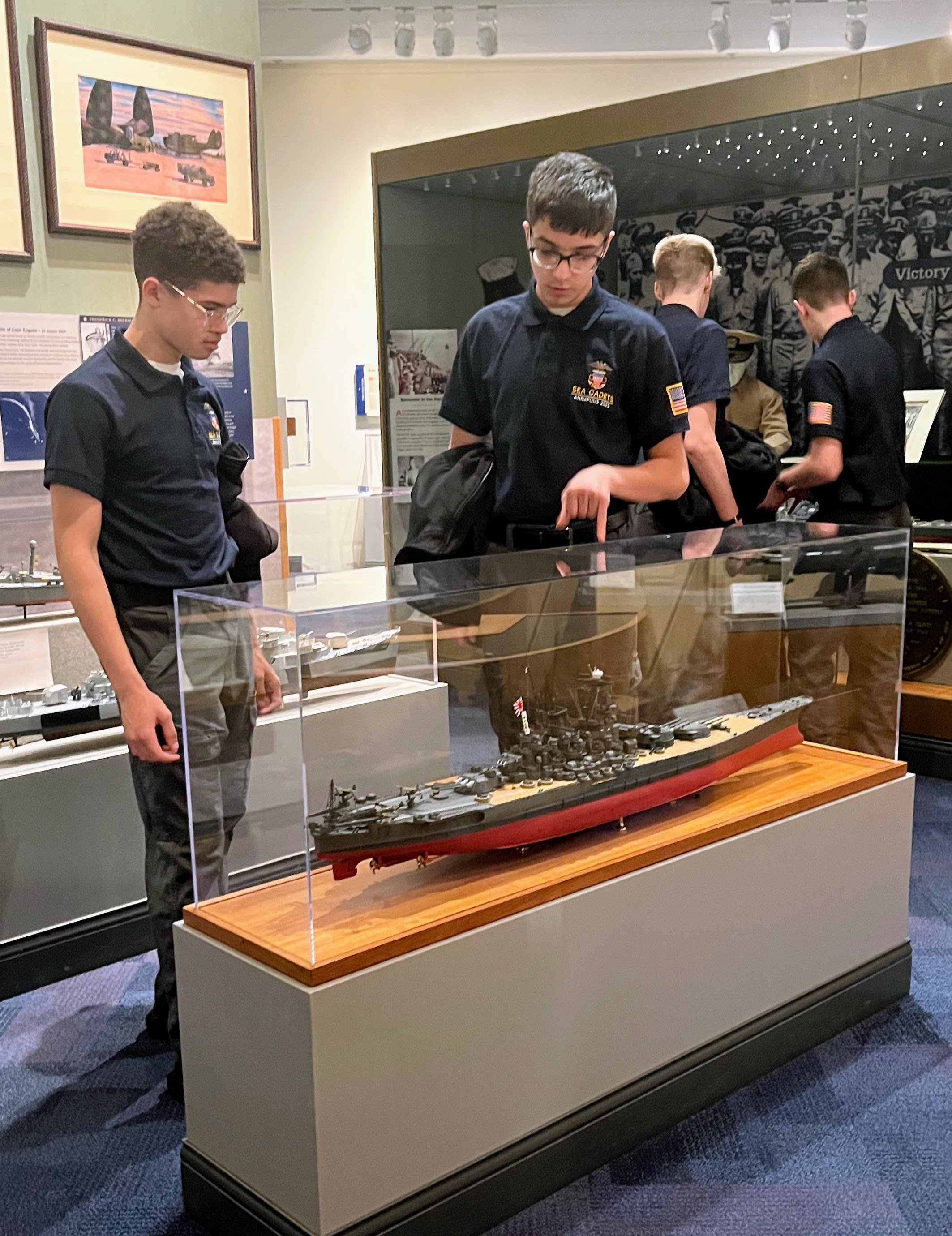 Sea Cadets Naval Academy Visit