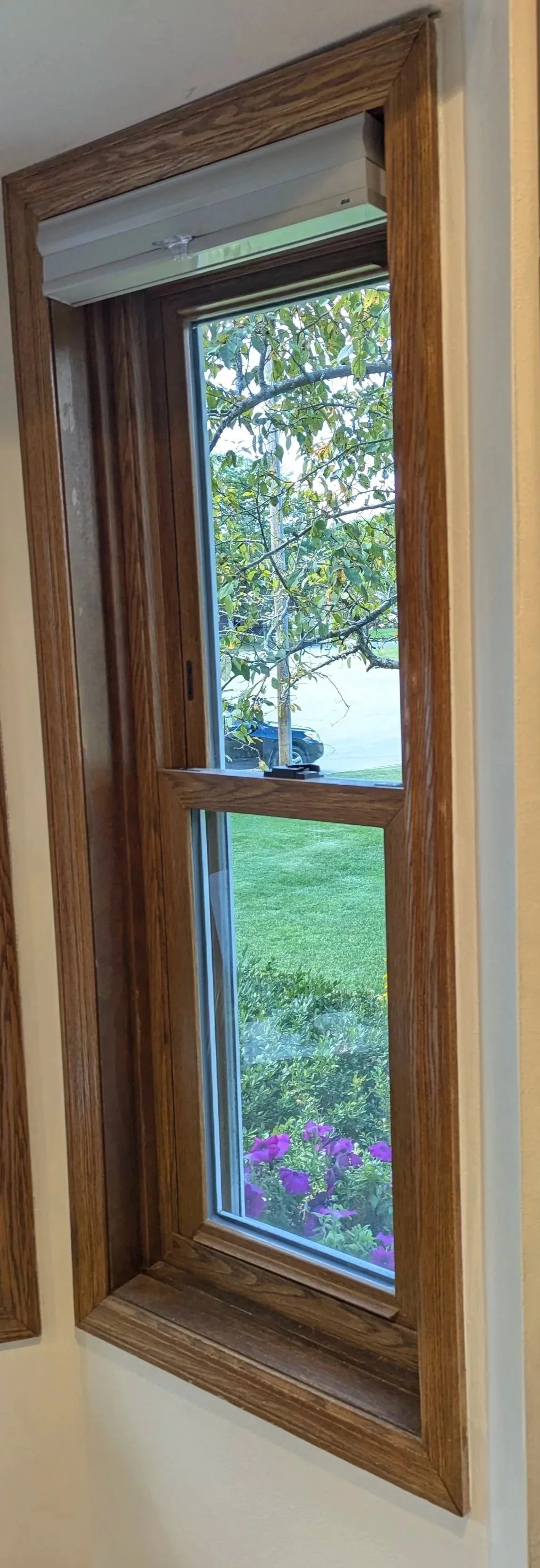 Right Window Trim Detailing - AFTER
