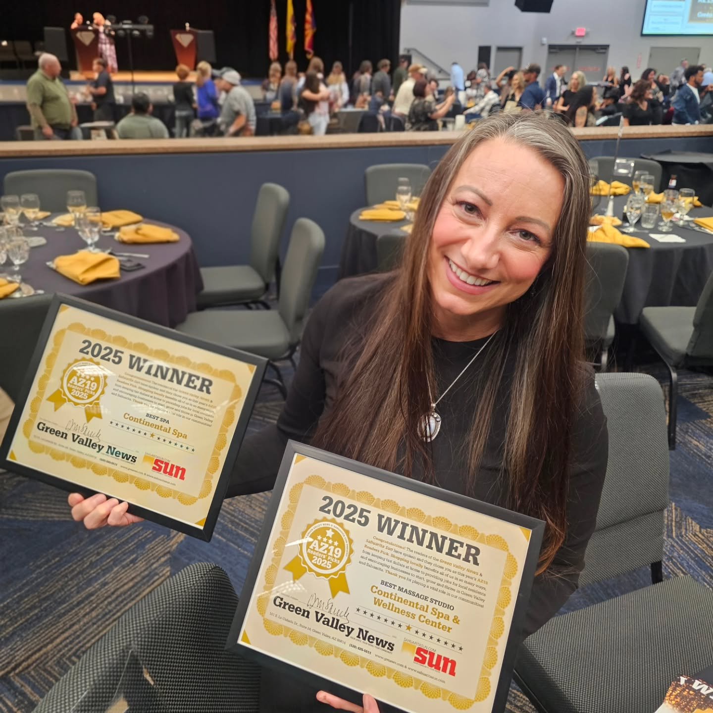 &hearts;️ We&rsquo;re Honored! ❤️

Last night we were awarded Best Spa and Best Massage Studio in the Green Valley News Readers&rsquo; Pick Awards! 

We couldn&rsquo;t have done this without our amazing team... their passion, skill, and heart shine t